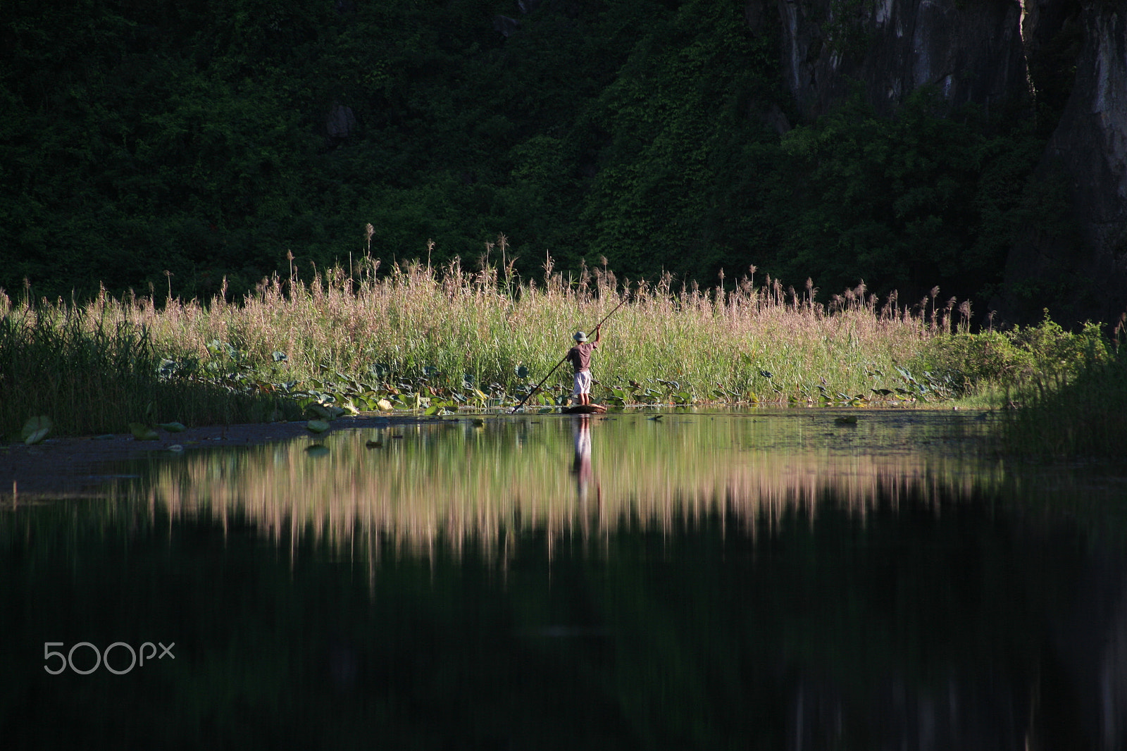 Canon EF 75-300mm f/4-5.6 USM sample photo. Ninh binh - van long reserve photography