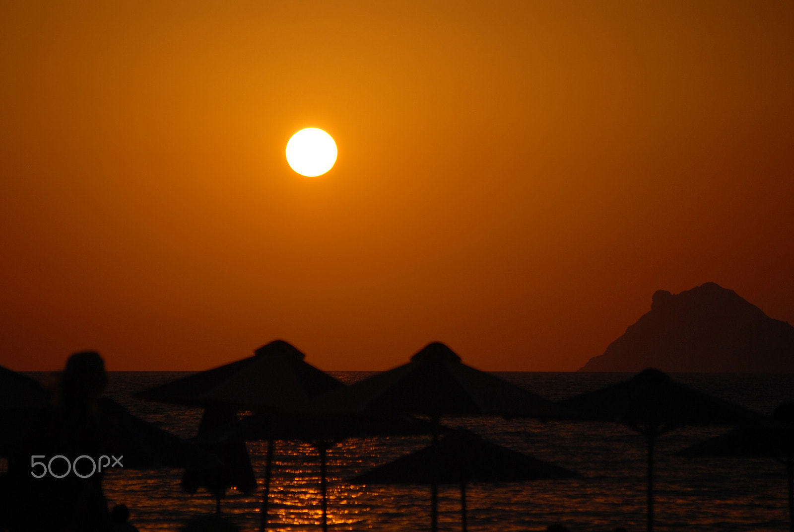 Nikon D80 sample photo. Sunset on matala i photography