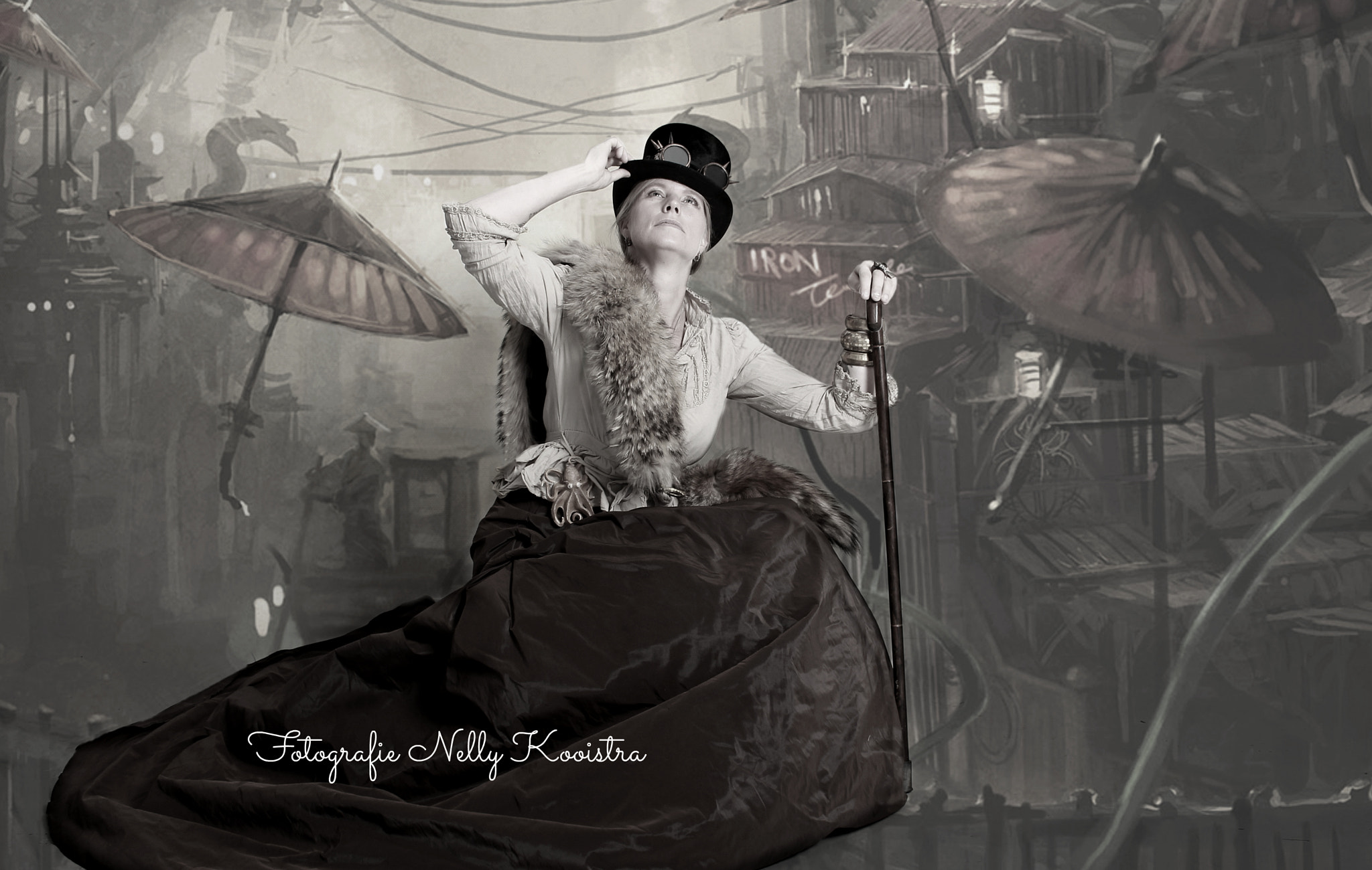 Canon EF-S 18-55mm F3.5-5.6 II sample photo. Steampunk photography