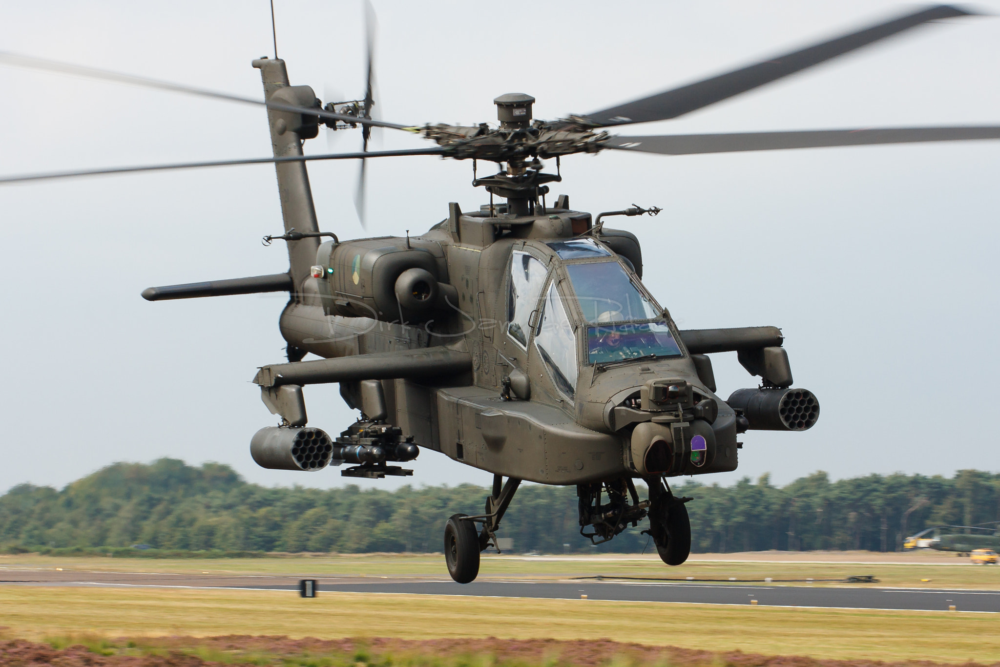 Canon EOS 40D + Canon EF 70-200mm F2.8L USM sample photo. Royal netherlands air force ah-64d apache q-21 photography