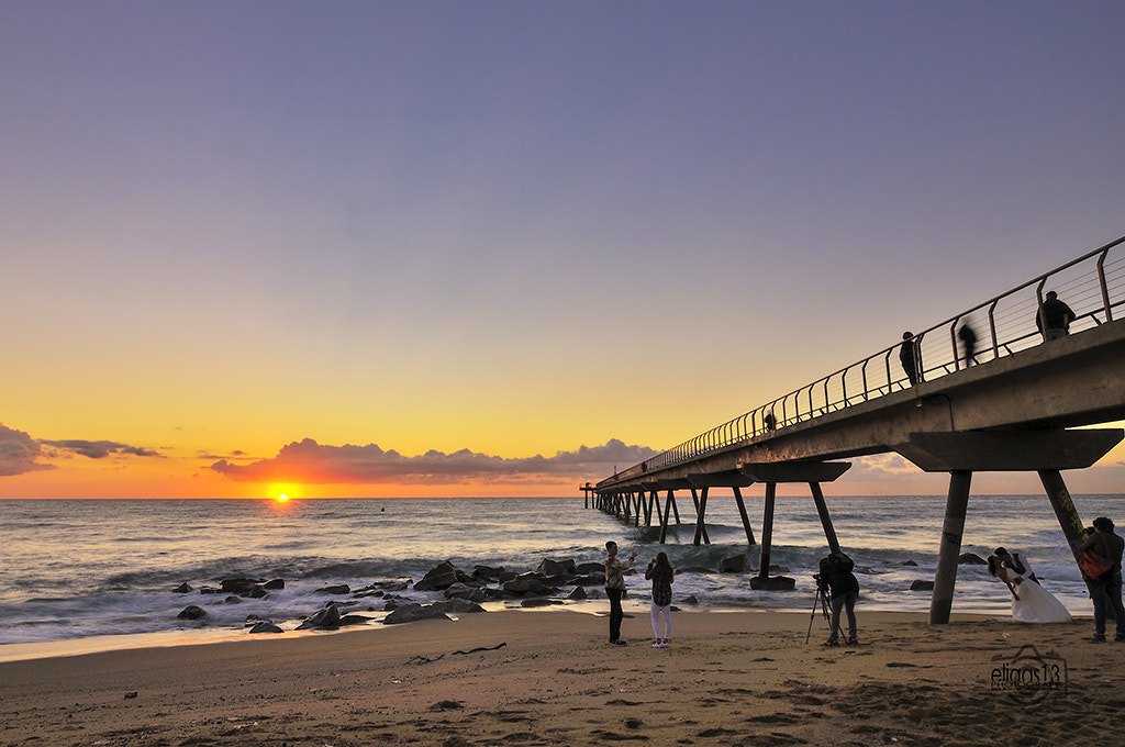 Nikon D300S sample photo. El pont del petroli photography