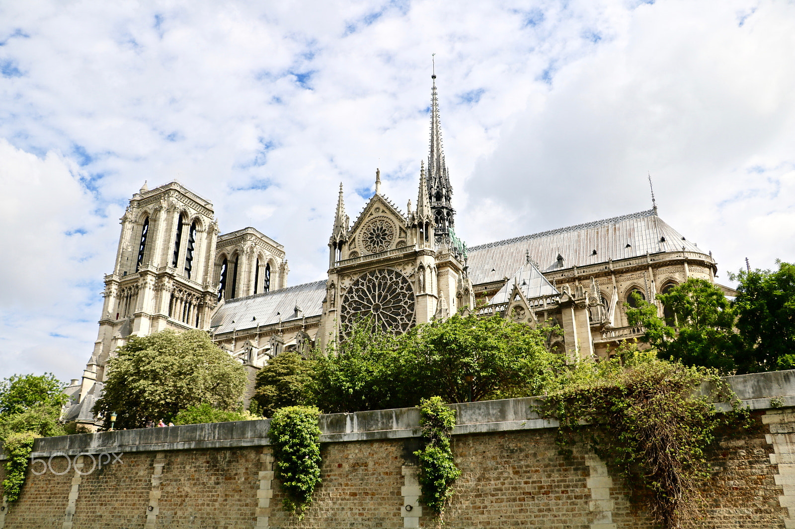 Canon EOS 760D (EOS Rebel T6s / EOS 8000D) + Canon EF-S 18-135mm F3.5-5.6 IS STM sample photo. Cathedral notre dame, paris, france photography