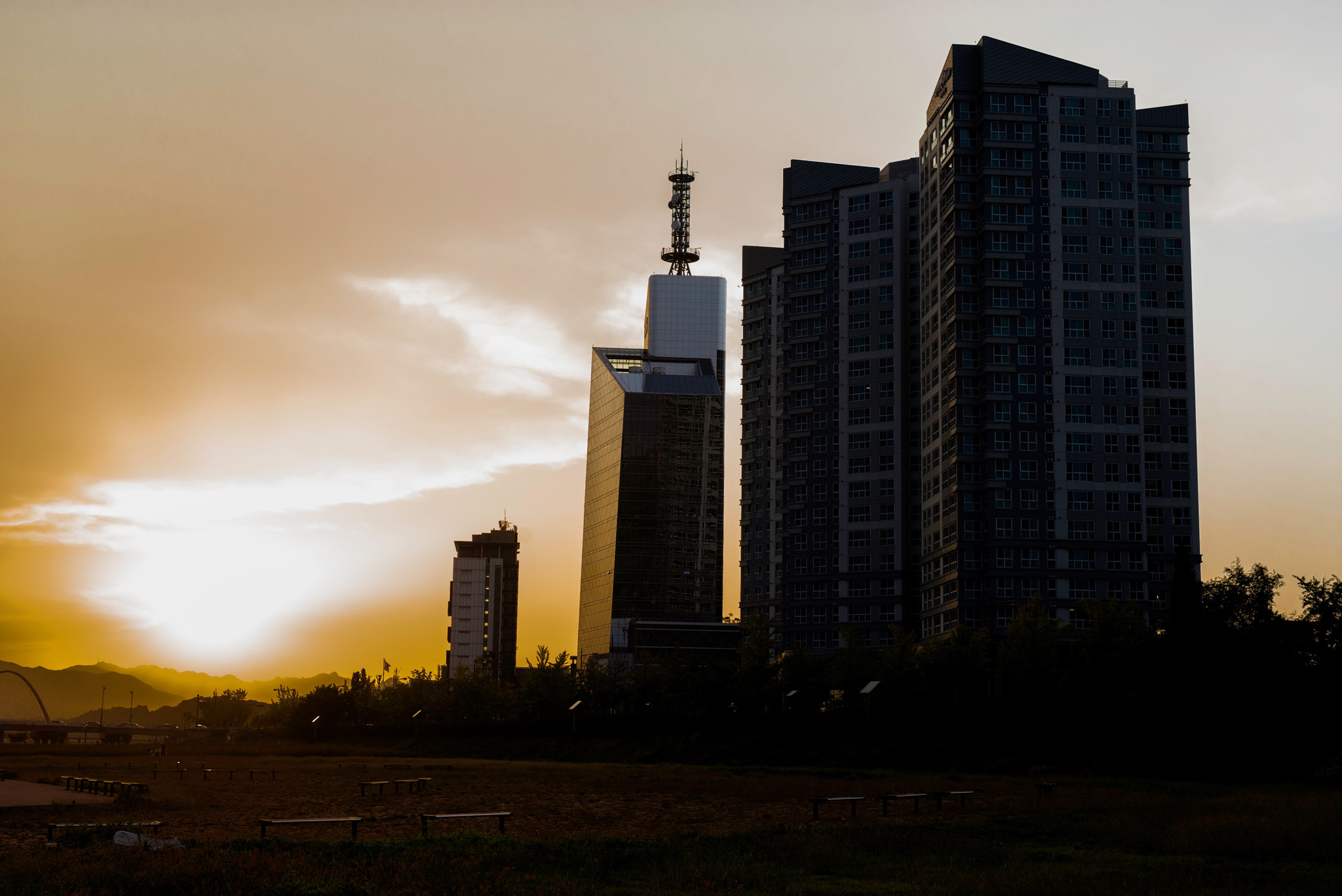 Nikon D800E + Sigma 50mm F1.4 DG HSM Art sample photo. Sunset photography