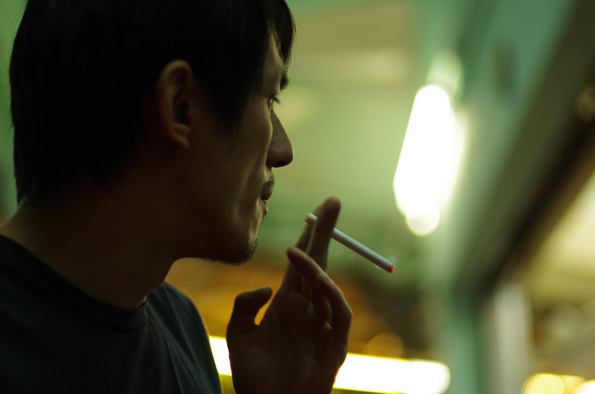 Pentax smc DA* 55mm F1.4 SDM sample photo. Malaysia - after dinner photography