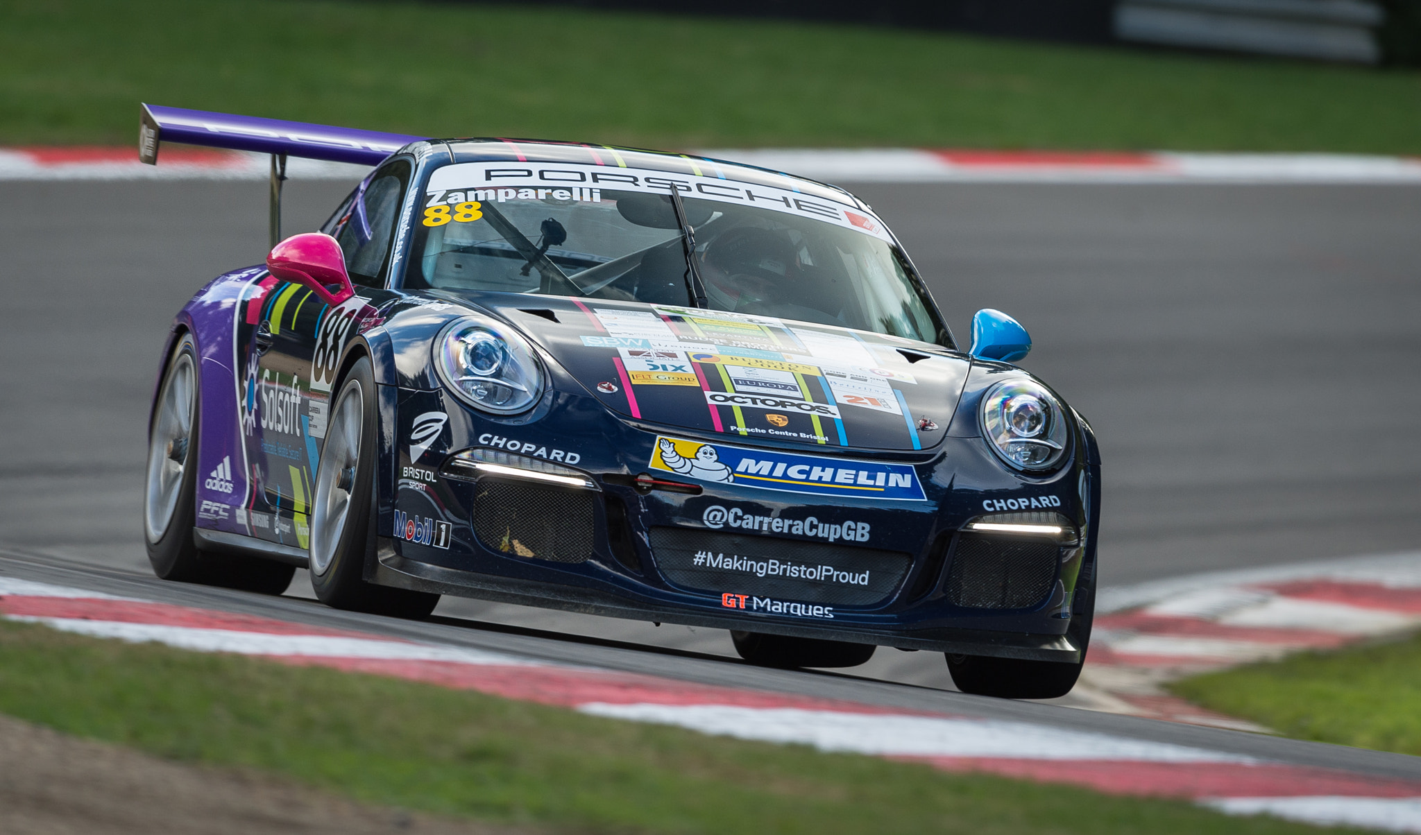 Nikon D4 sample photo. Gt3 carrera cup photography