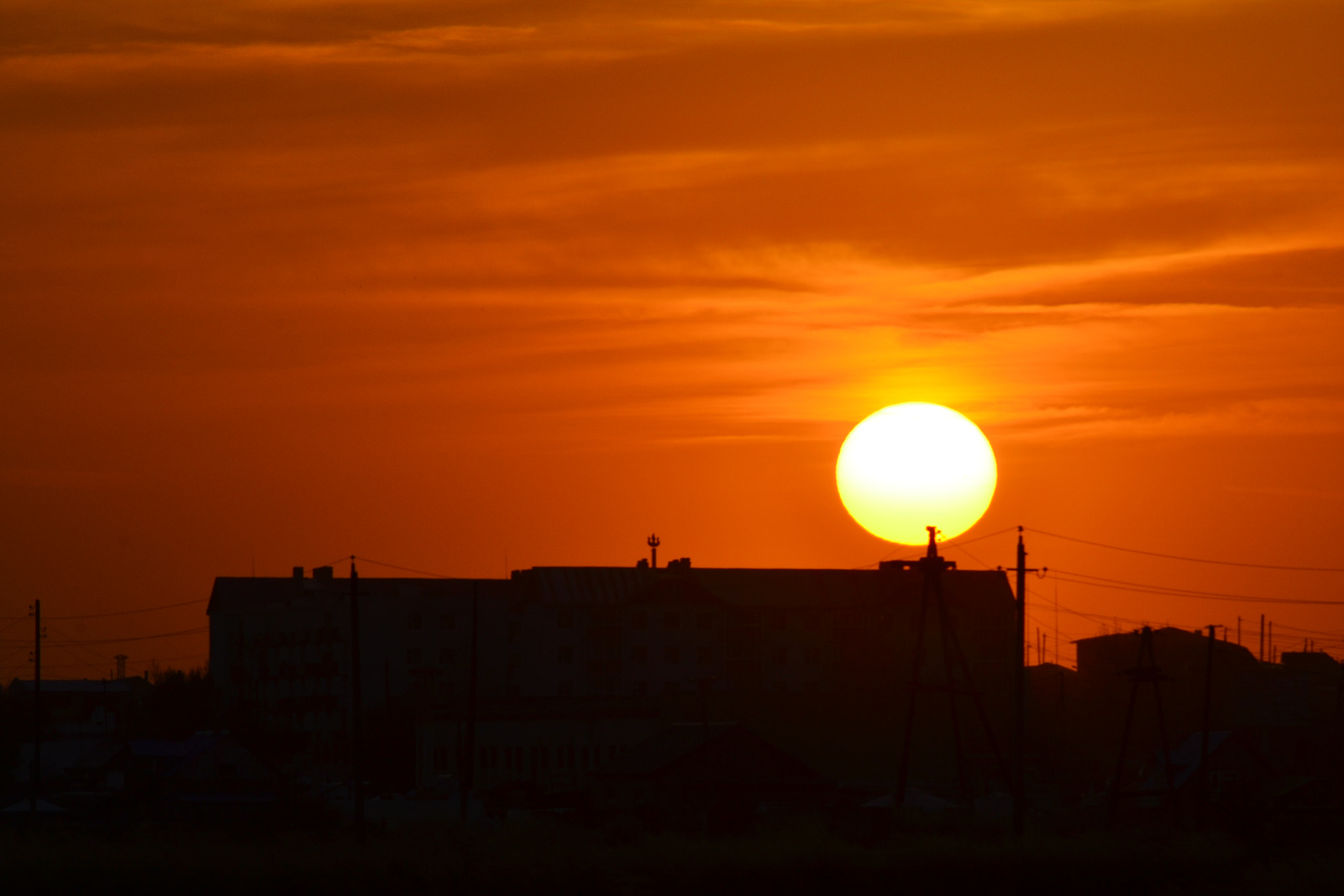 Nikon AF Nikkor 70-300mm F4-5.6G sample photo. I love sun photography