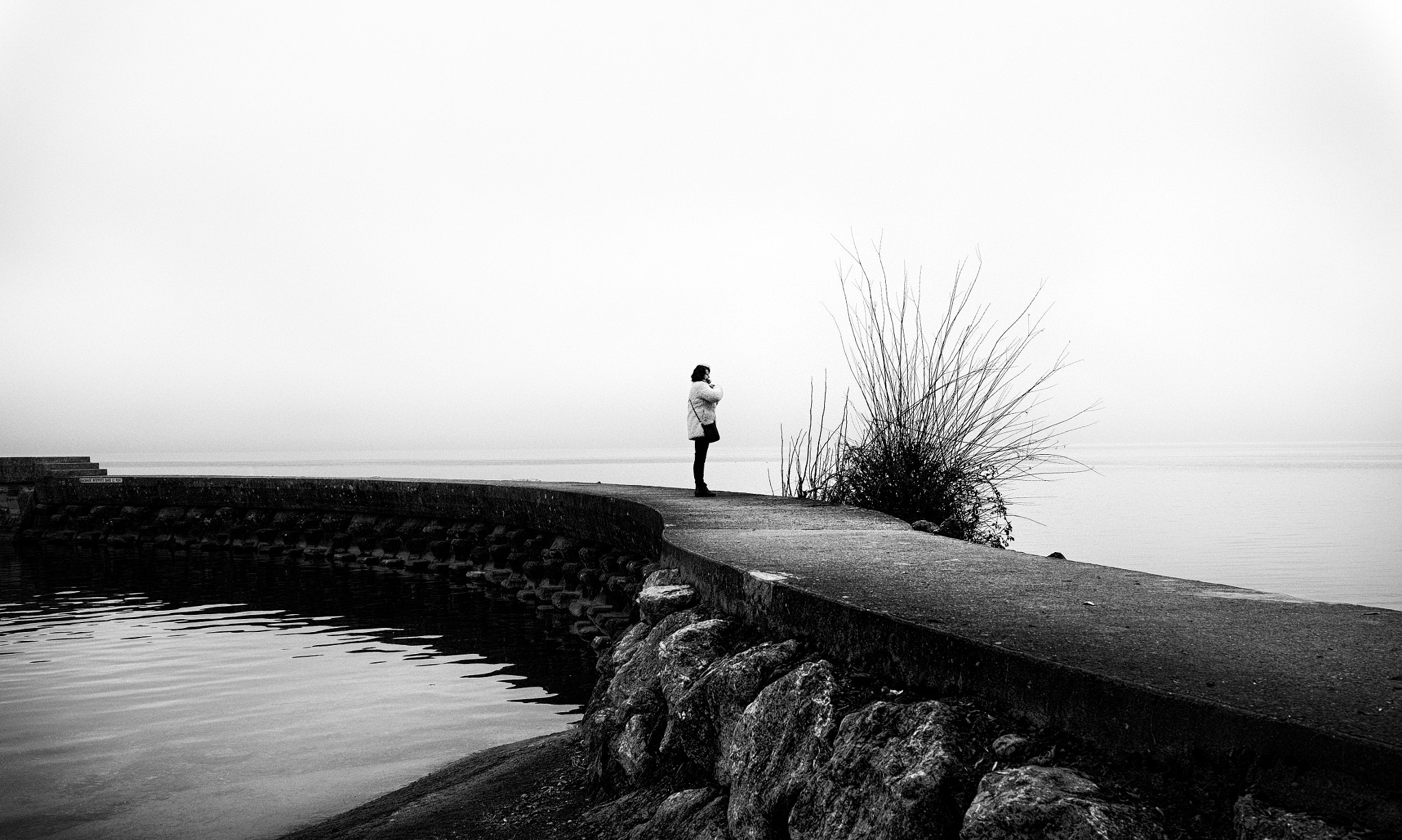 Fujifilm X-E2 + Fujifilm XF 23mm F1.4 R sample photo. Curves in the mist photography