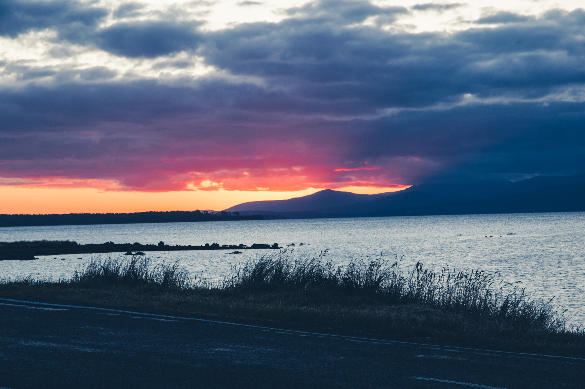Sigma 17-70mm F2.8-4 DC Macro OS HSM | C sample photo. Bruny island sunset photography