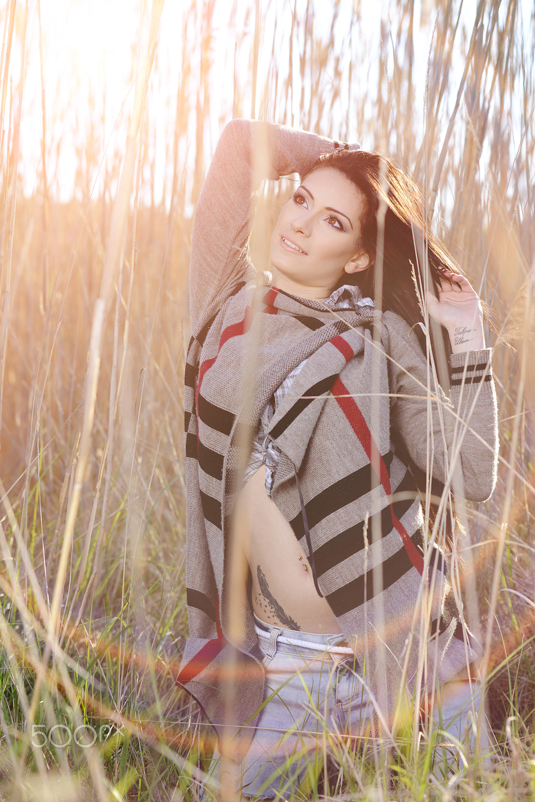 Nikon D800E sample photo. Walking in the fern photography