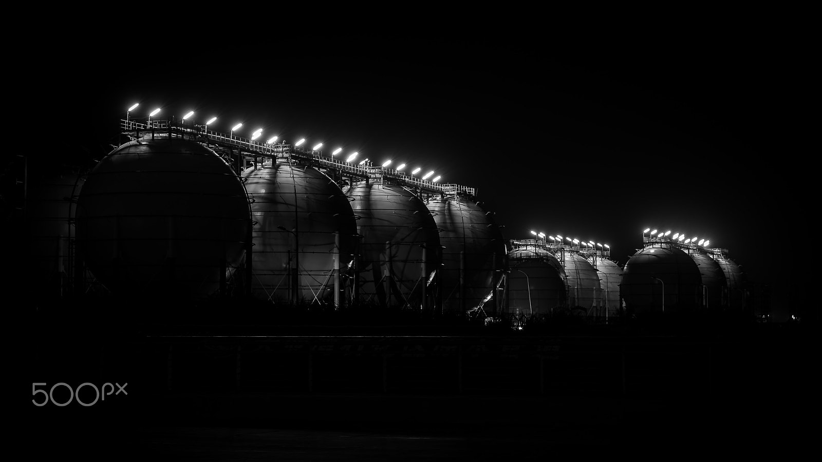 Nikon AF-S Nikkor 24-70mm F2.8E ED VR sample photo. Petrochemical base i photography