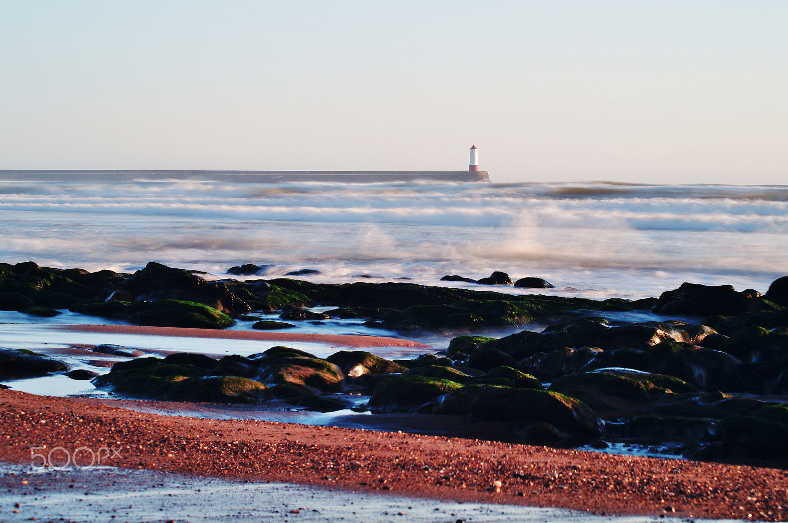 Sony 75-300mm F4.5-5.6 sample photo. Berwick lighthouse photography