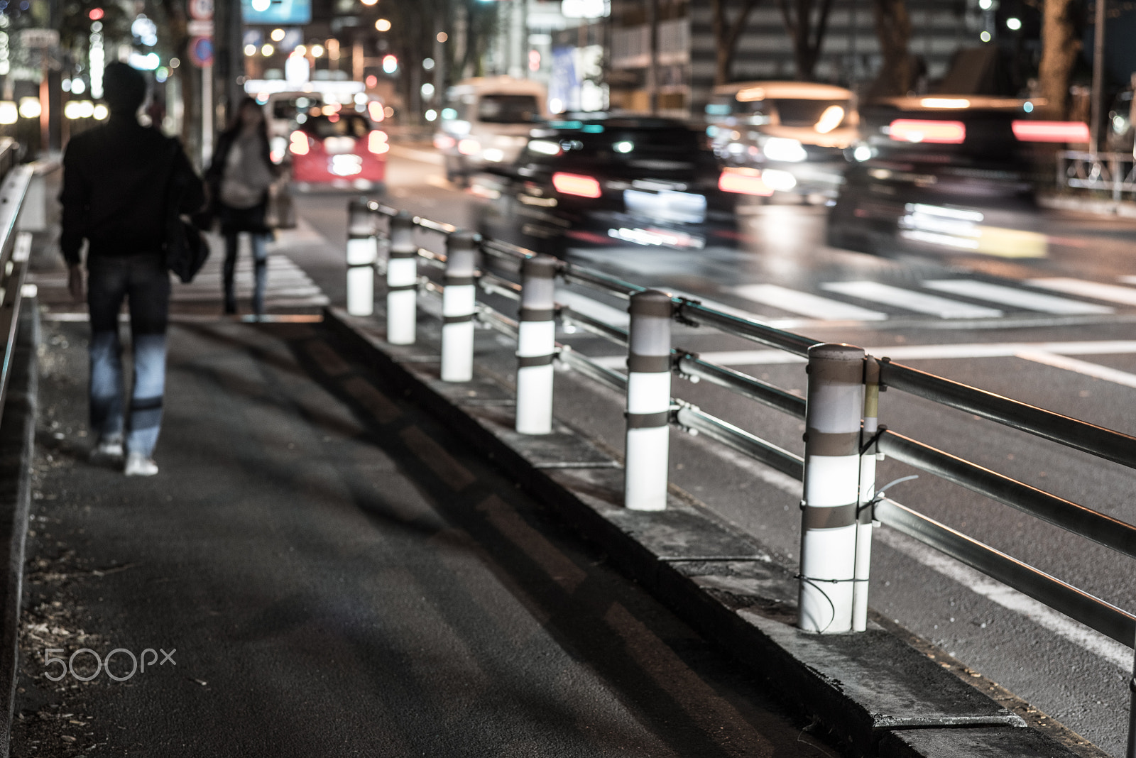 Pentax K-1 sample photo. Road, tokyo photography