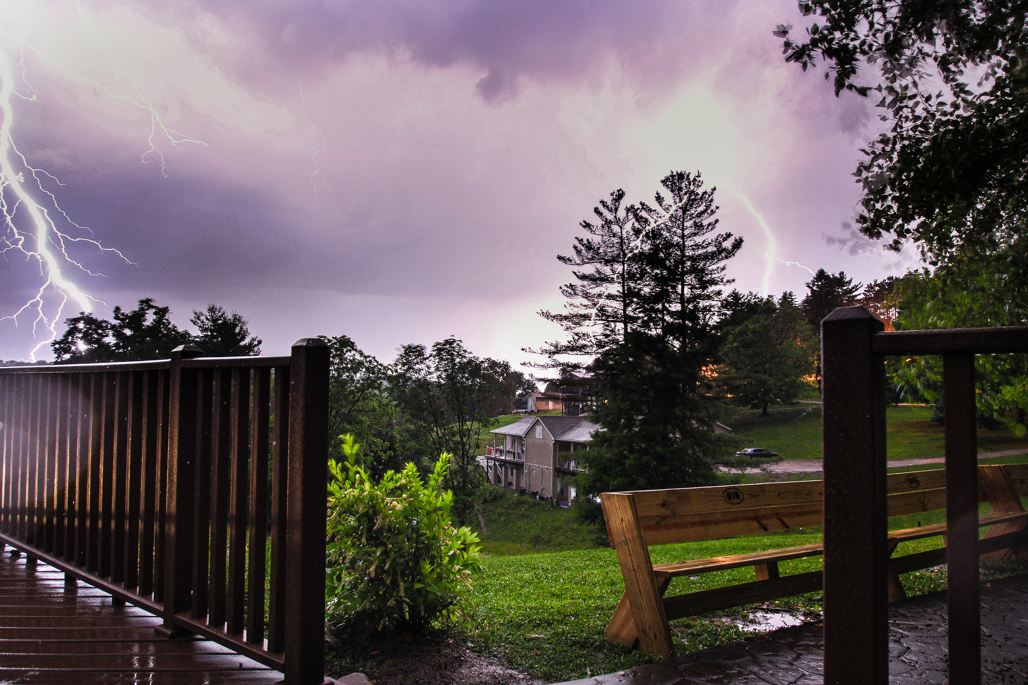 Sigma 10-20mm F3.5 EX DC HSM sample photo. Lightning in amish country photography