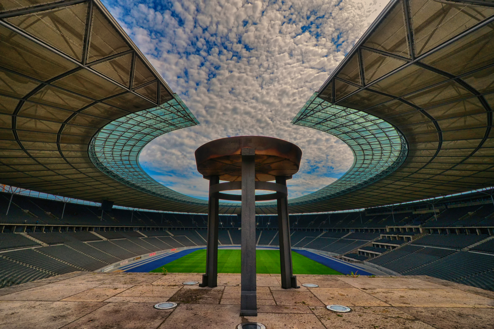 Nikon D610 sample photo. Olympiastadion berlin photography