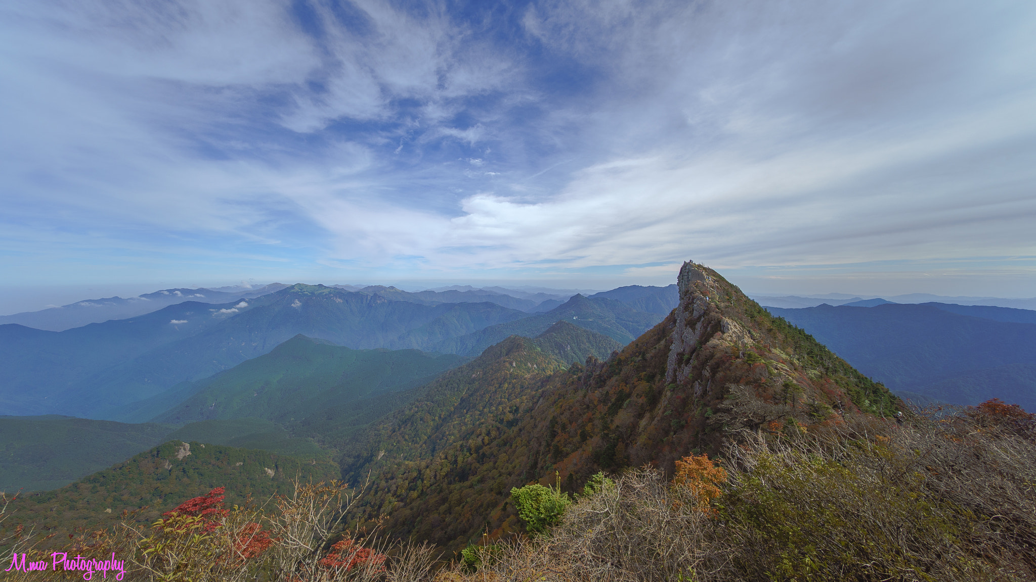 E 10mm F5.6 sample photo. Mount ishizuchi photography