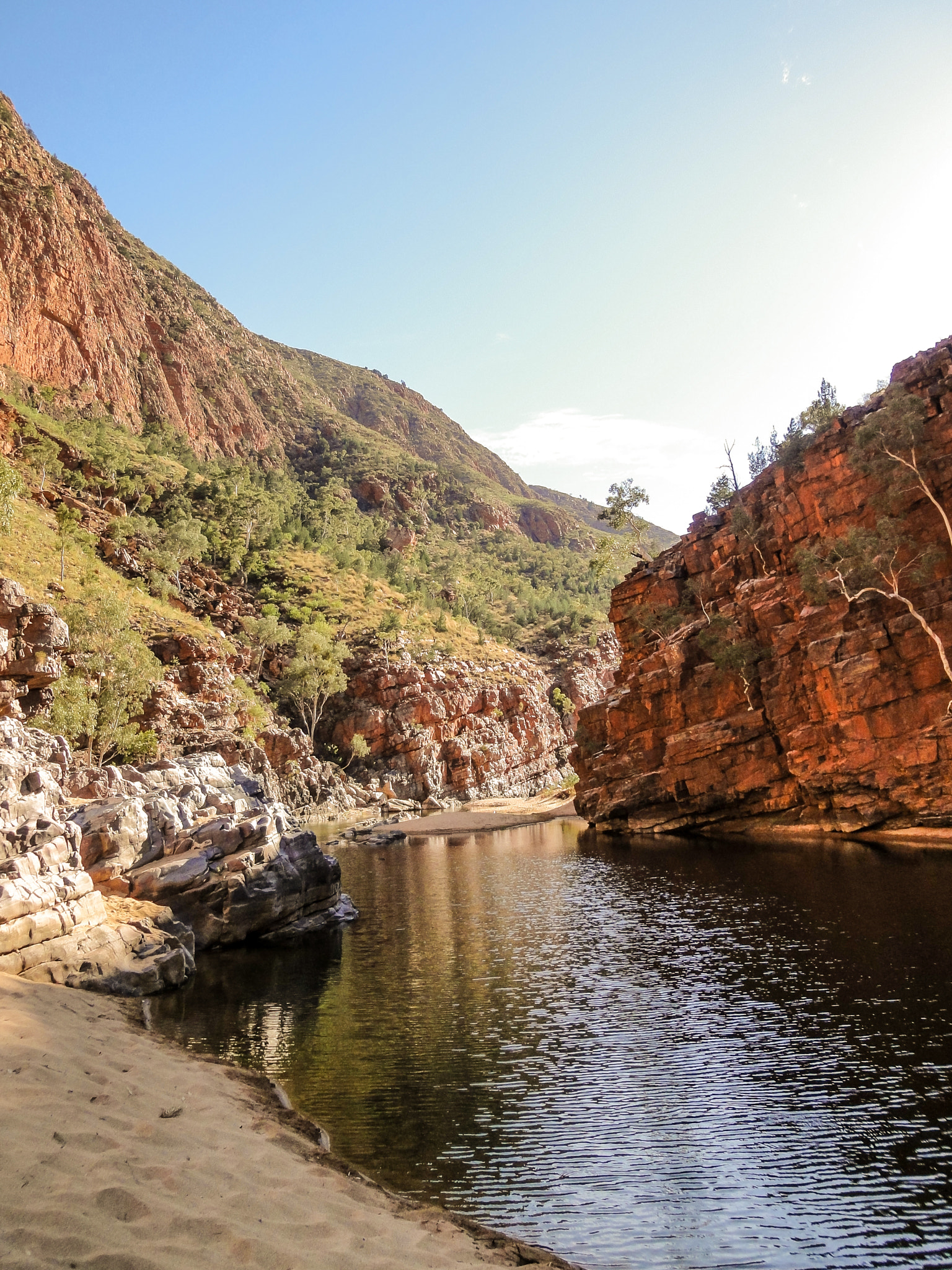 Sony DSC-WX5 sample photo. Orminston gorge photography