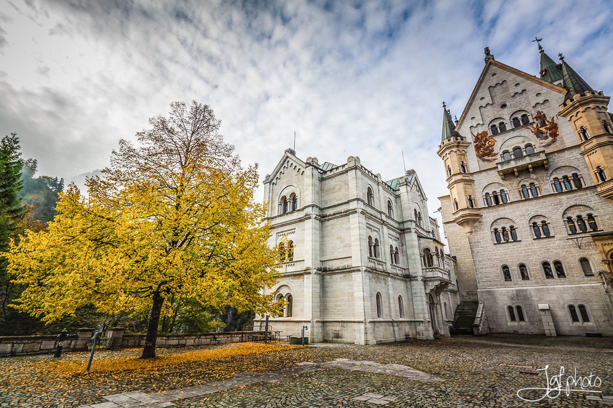 Canon EOS 50D + Canon EF-S 10-18mm F4.5–5.6 IS STM sample photo. Neuschwanstein photography