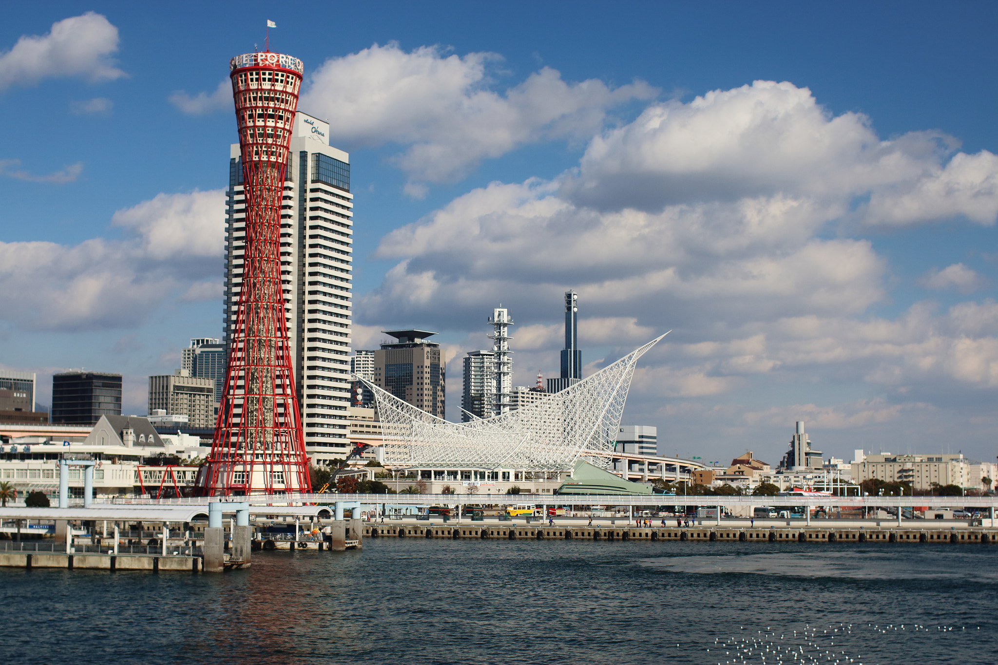 Canon EOS 70D + Canon EF 35mm F1.4L USM sample photo. Port of kobe photography