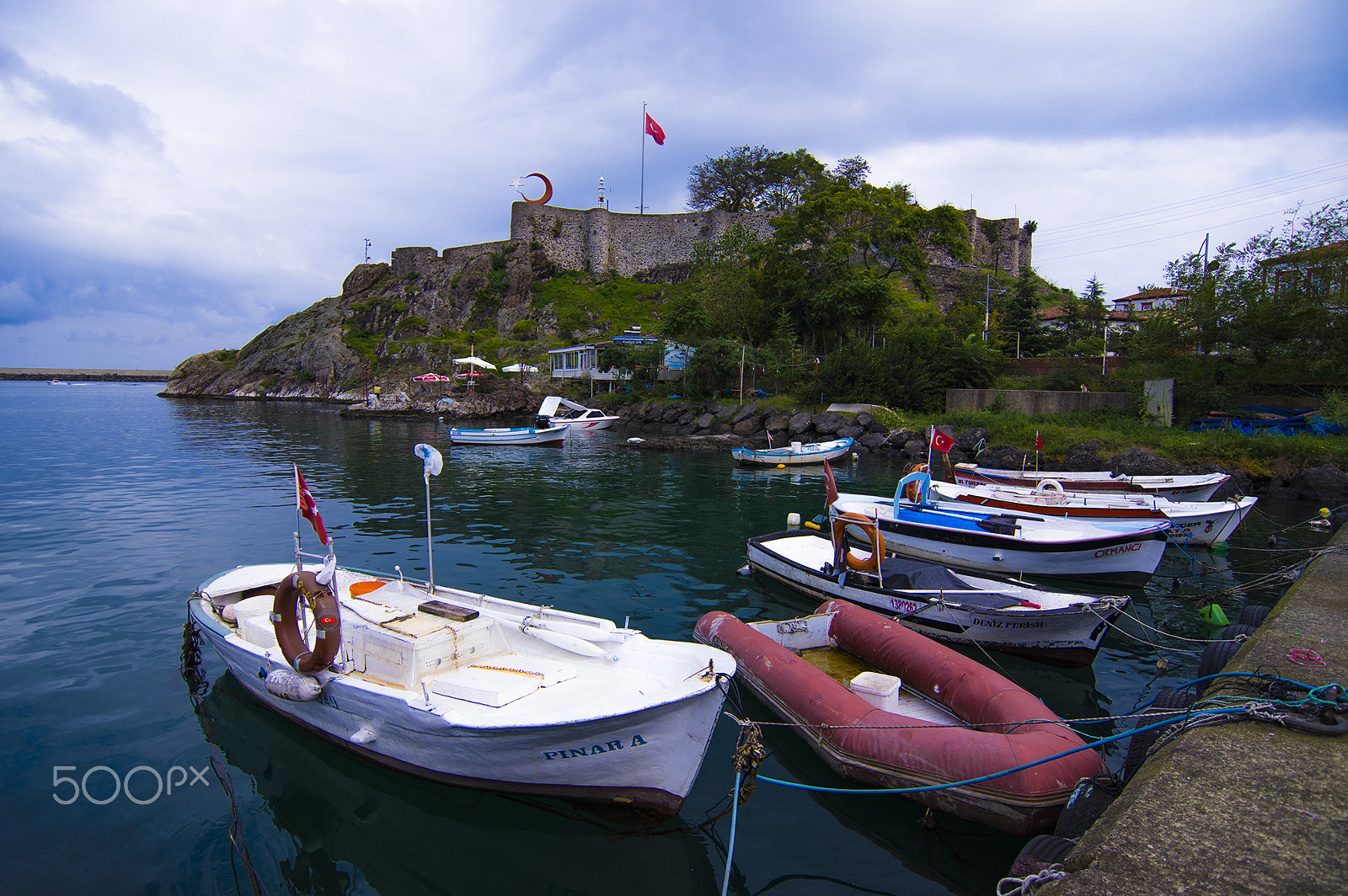 Pentax smc DA 12-24mm F4.0 ED AL (IF) sample photo. Tirebolu castle photography