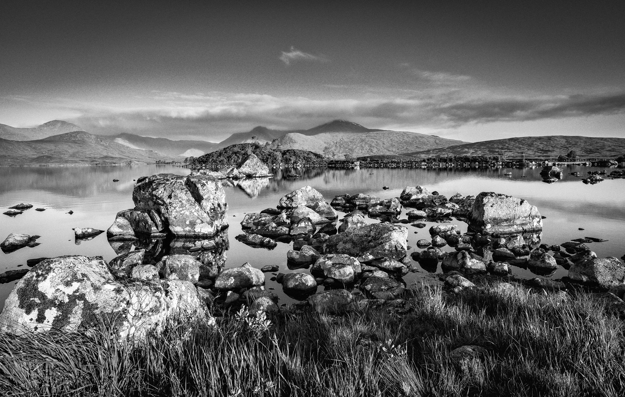 Nikon D800E + Nikon AF Nikkor 20mm F2.8D sample photo. Rannoch loch photography