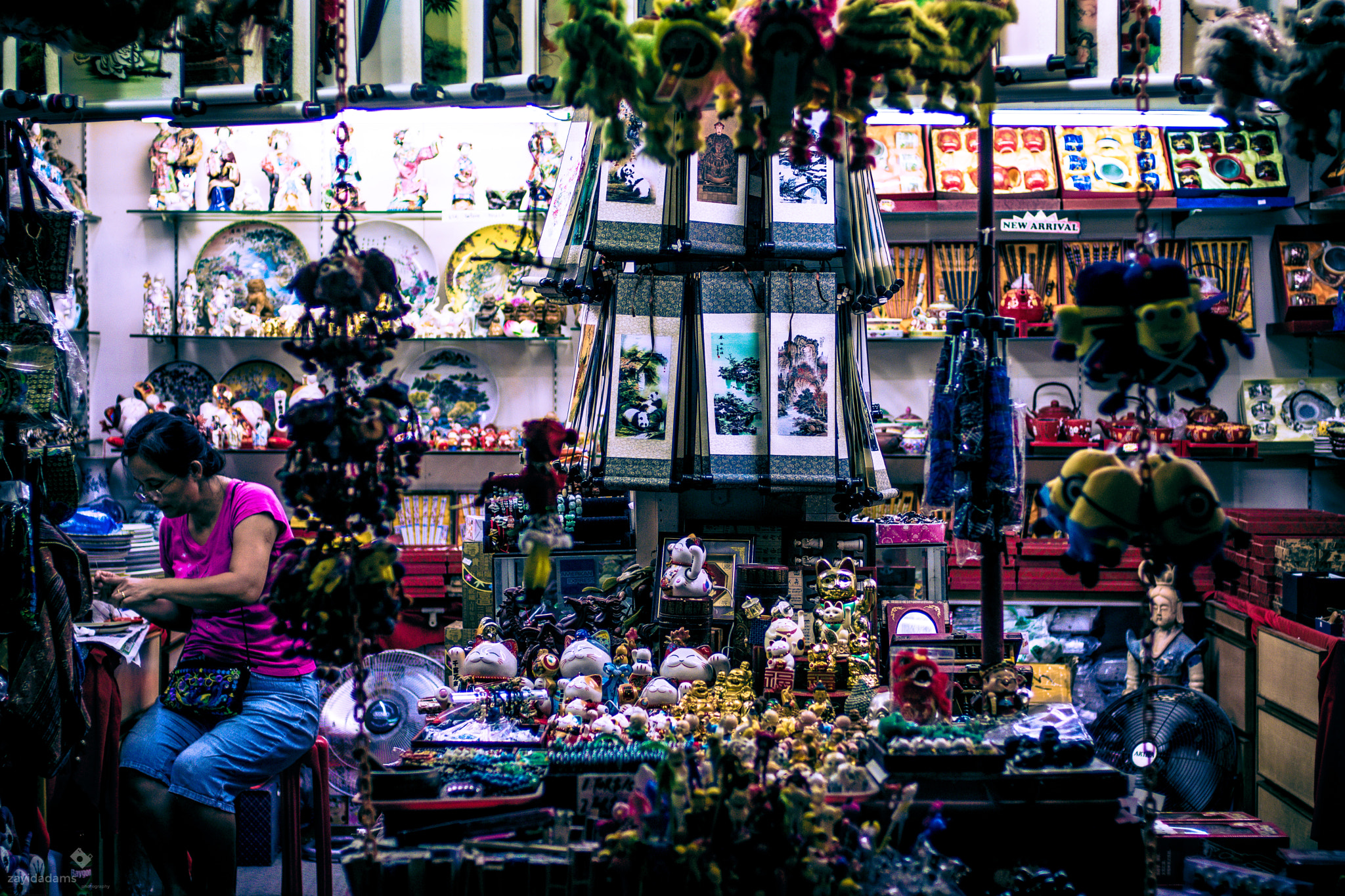 Nikon D7200 + Nikon AF Nikkor 50mm F1.4D sample photo. Streets of chinatown photography