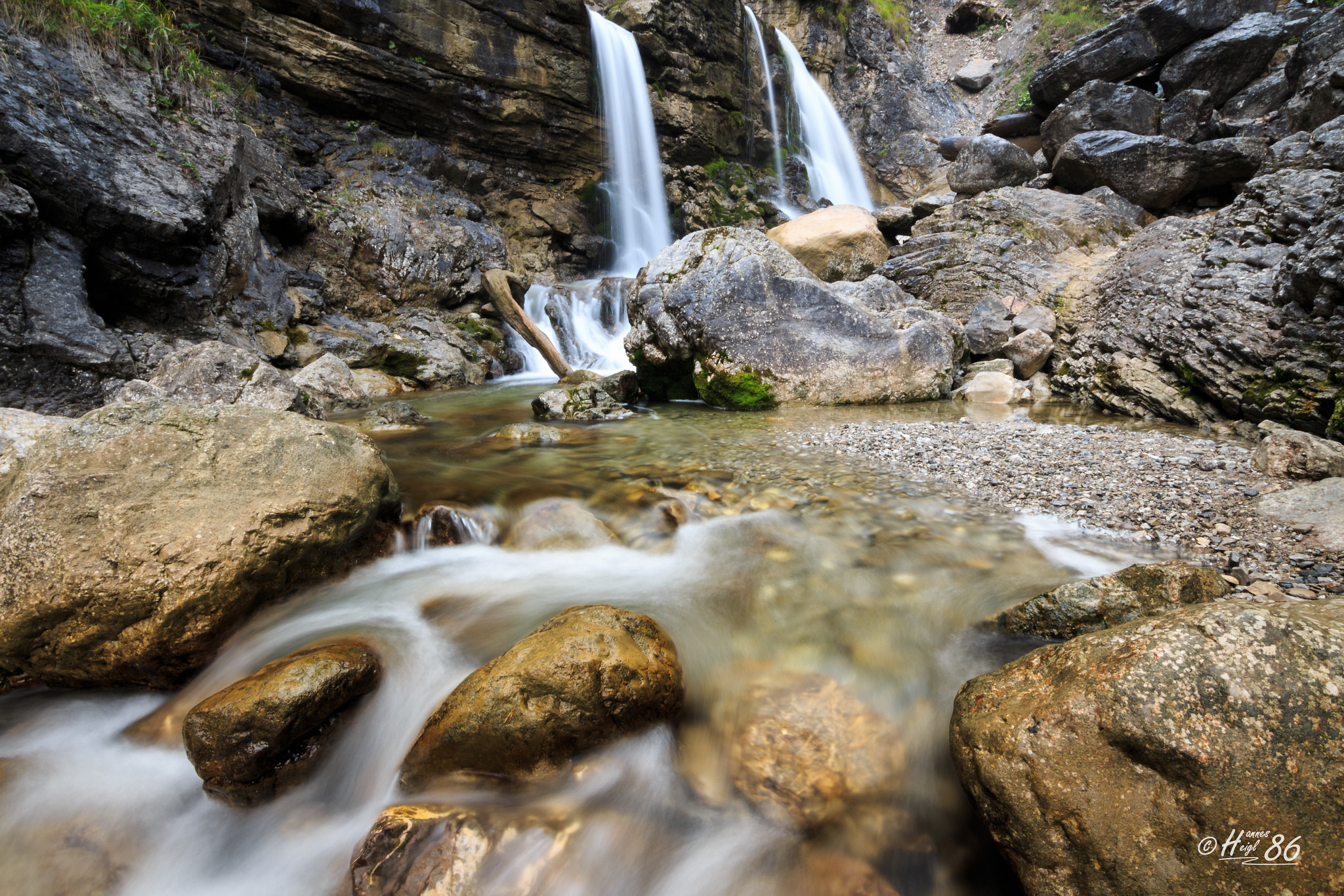 Canon EOS 650D (EOS Rebel T4i / EOS Kiss X6i) sample photo. Kuhflucht waterfall photography