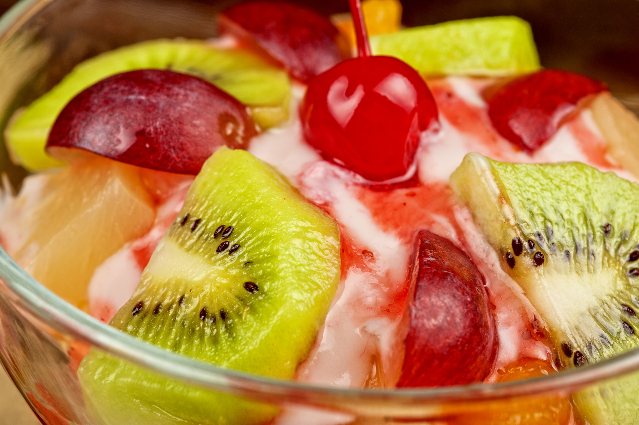 Nikon AF Micro-Nikkor 60mm F2.8D sample photo. Fruit salad photography