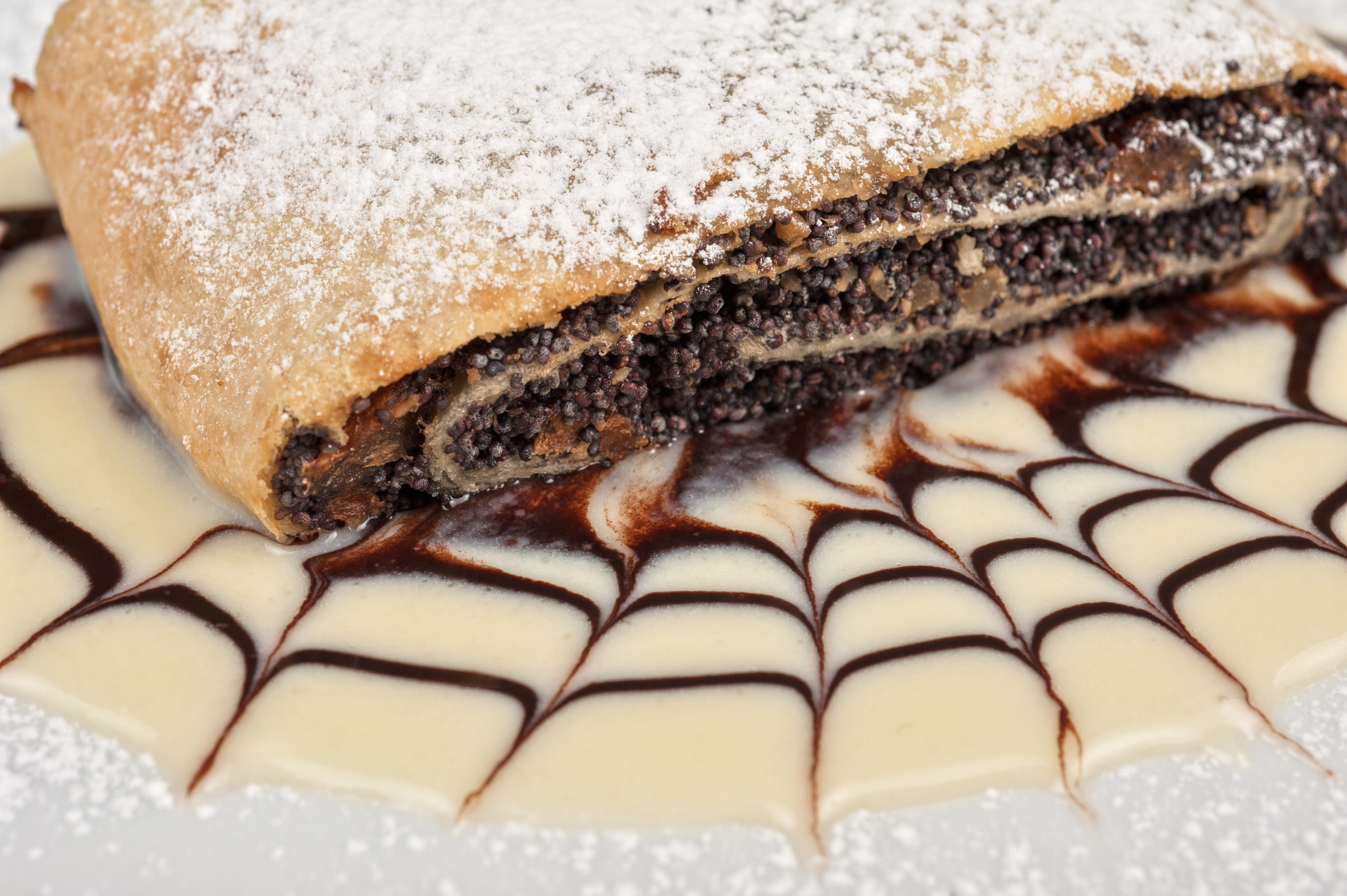 Nikon AF Micro-Nikkor 60mm F2.8D sample photo. Pancakes with poppy seeds photography