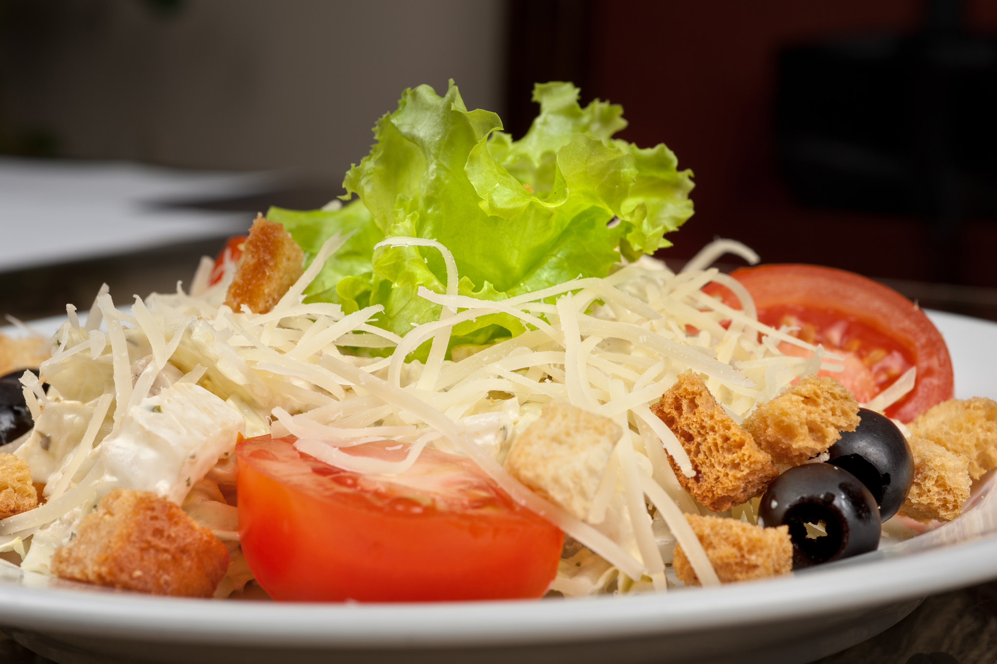 Nikon AF Micro-Nikkor 60mm F2.8D sample photo. Healthy shrimp salad photography