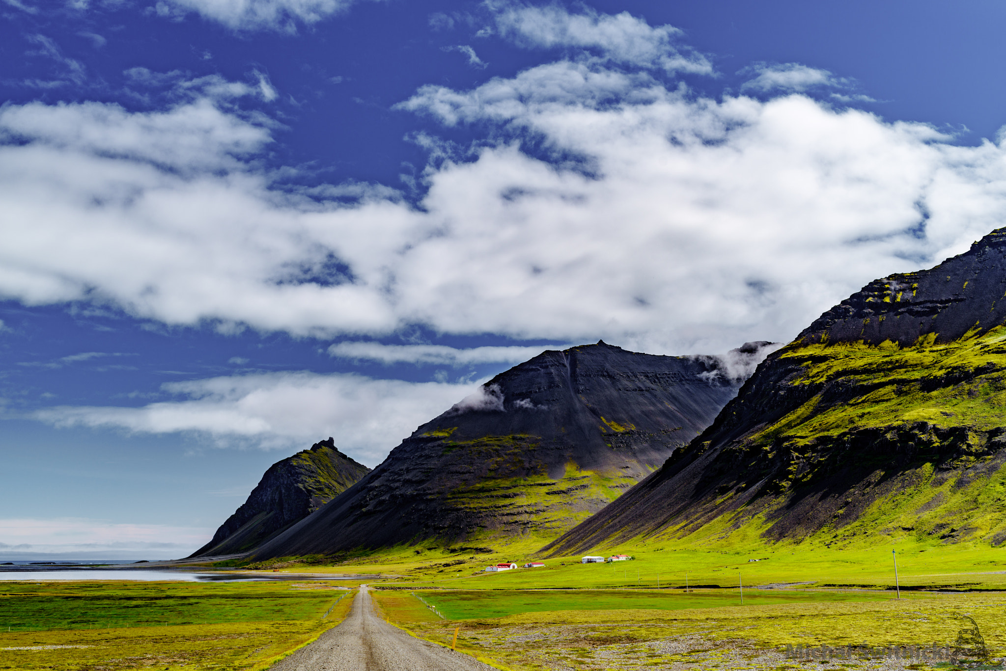 Pentax K-1 sample photo. Black mountains of iceland photography