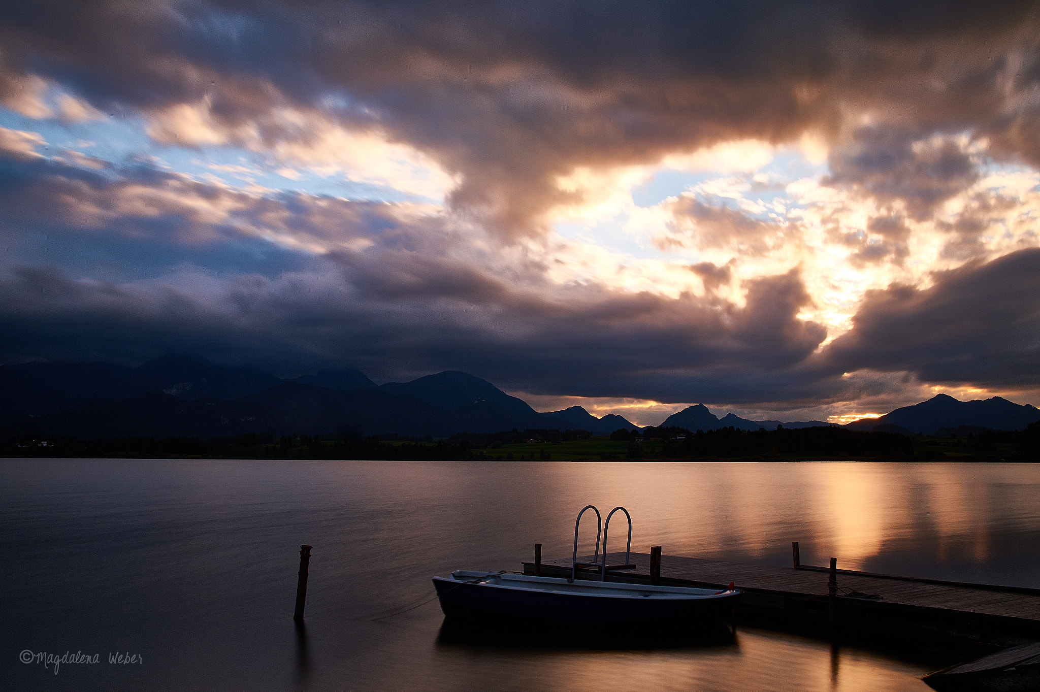 Sony DT 18-200mm F3.5-6.3 sample photo. Abendstimmung am hopfensee photography