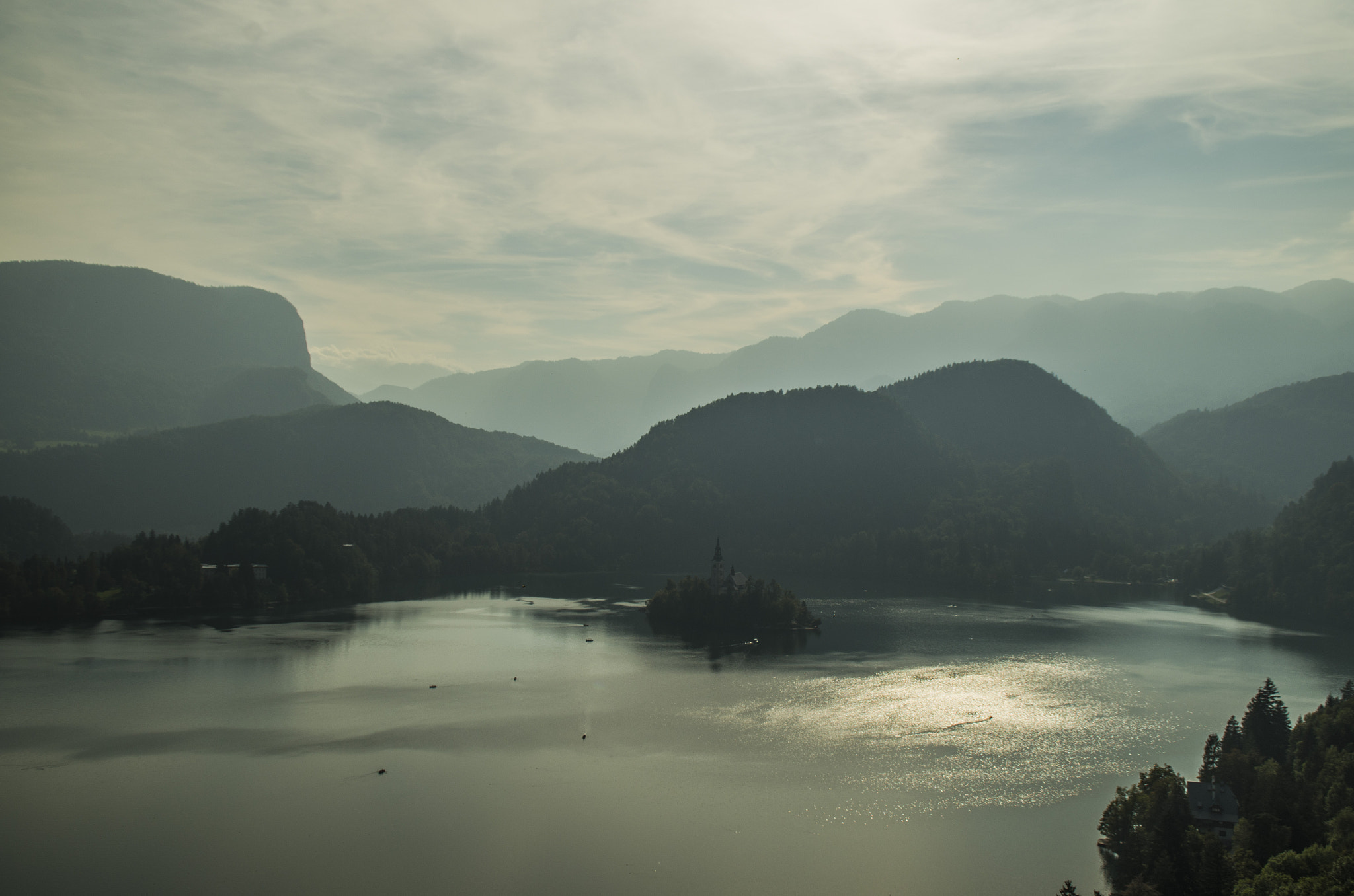 Pentax K-50 sample photo. Bled castle photography