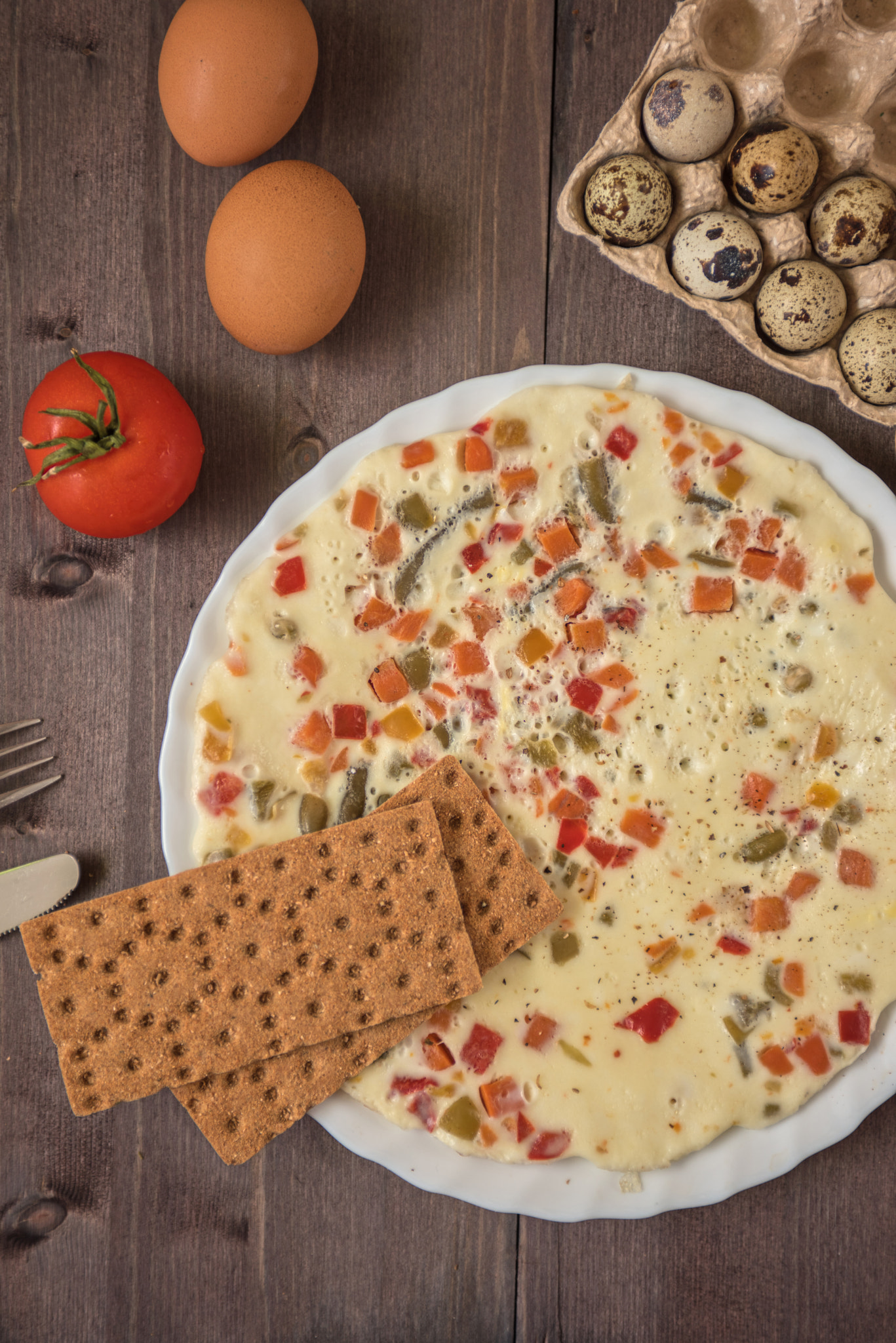 Nikon AF-S Nikkor 28-70mm F2.8 ED-IF sample photo. Baked omelette photography