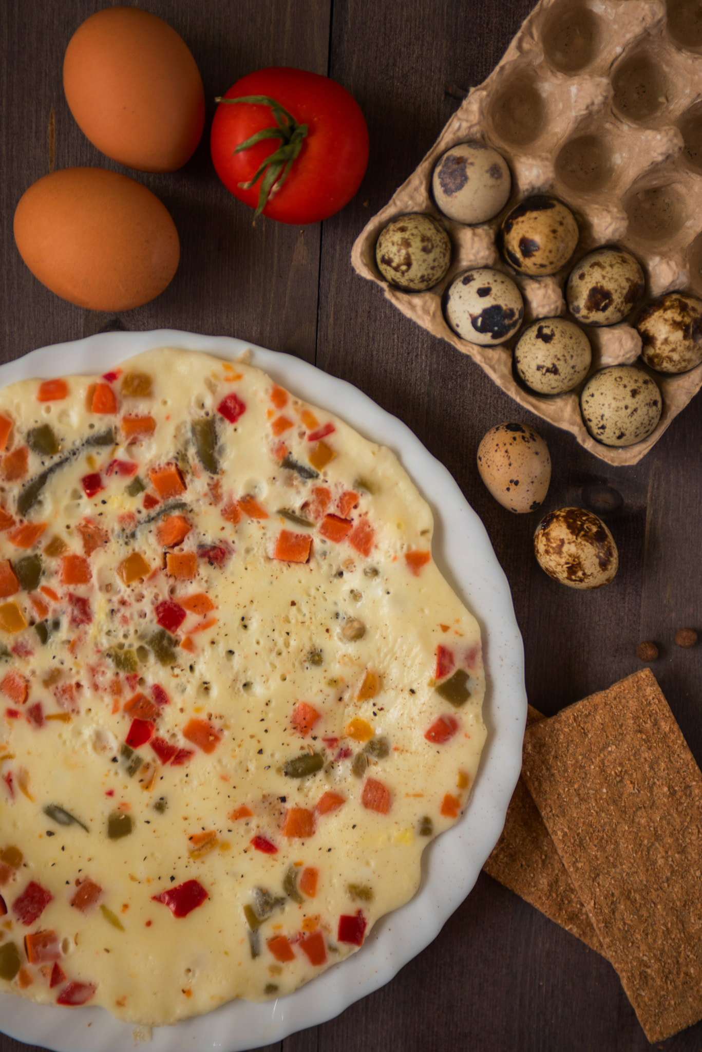 Nikon AF-S Nikkor 28-70mm F2.8 ED-IF sample photo. Baked omelette photography