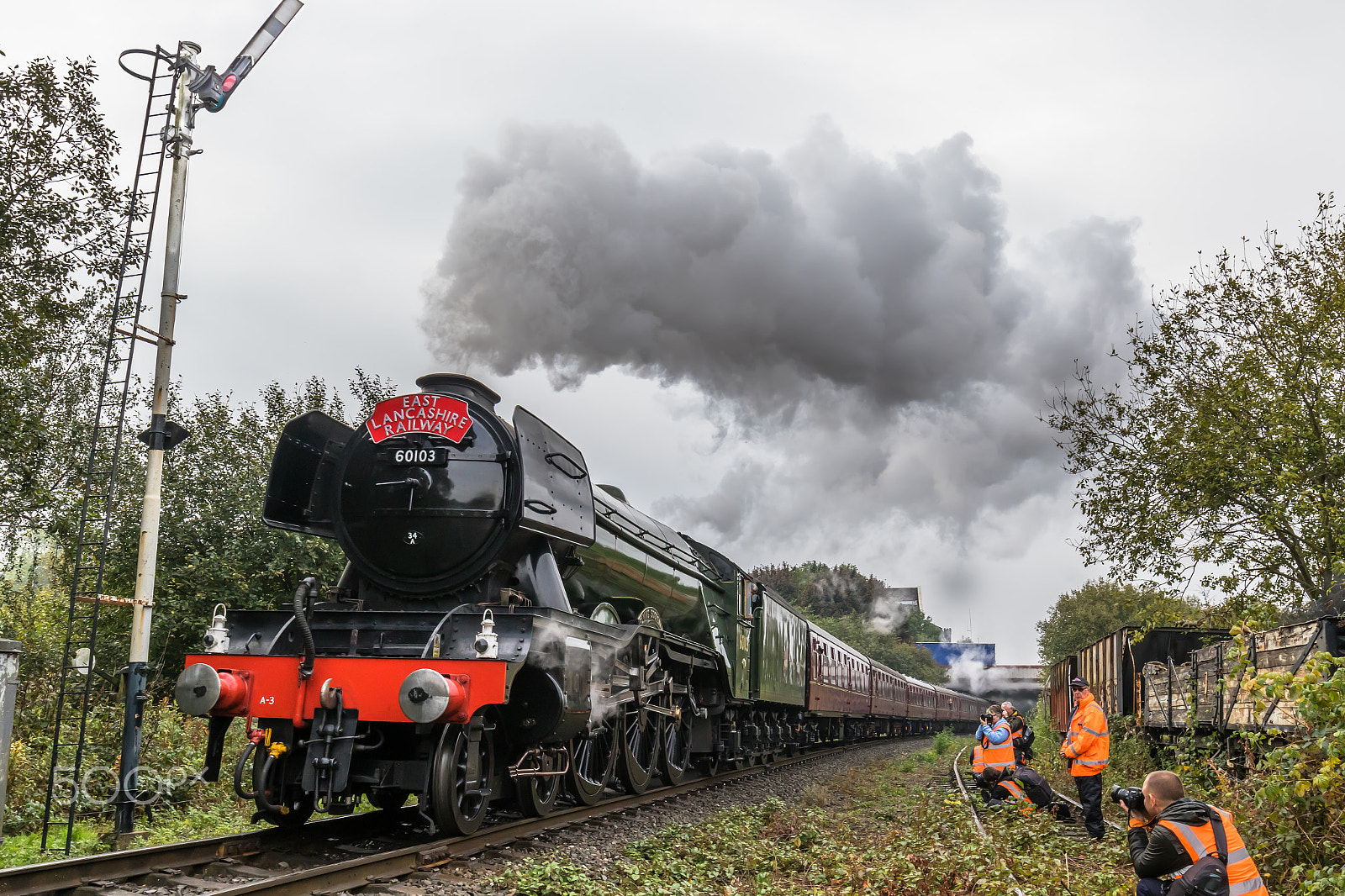 Canon EOS 7D Mark II + Canon EF 16-35mm F4L IS USM sample photo. Flying scotsman photography