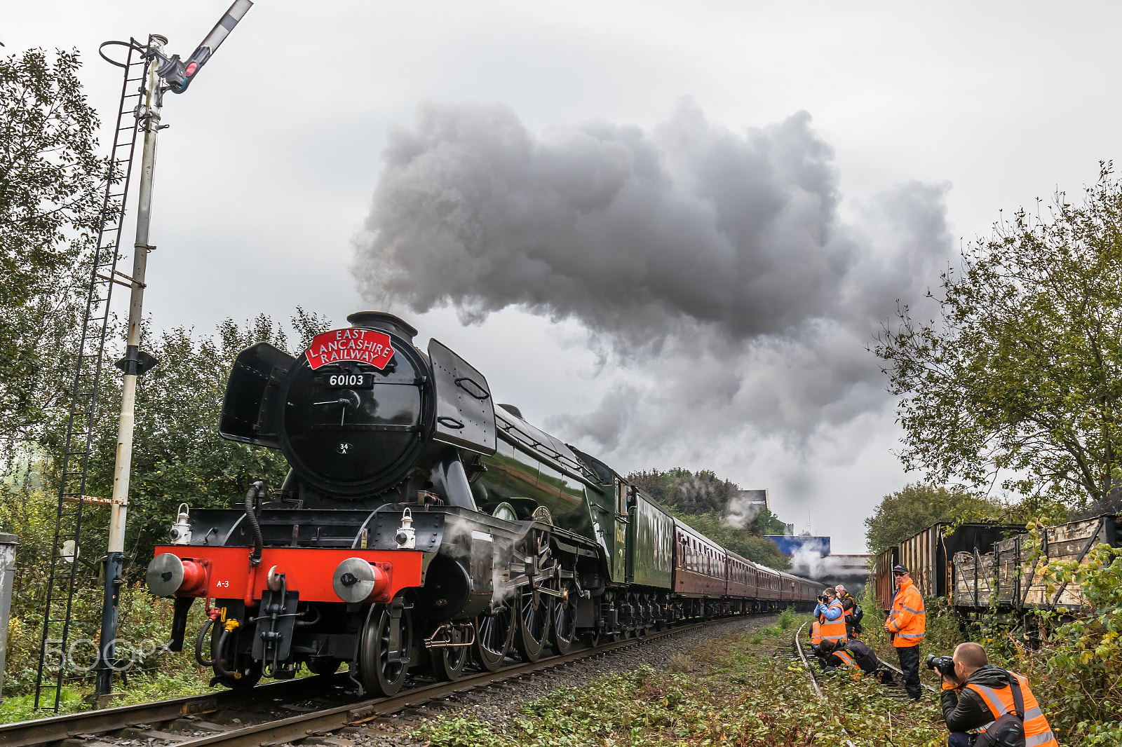 Canon EOS 7D Mark II sample photo. Flying scotsman photography