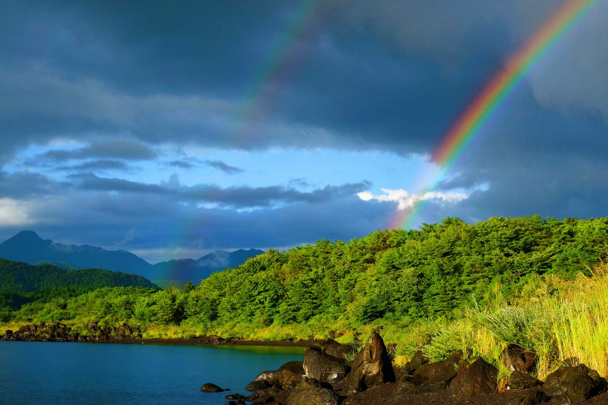 Fujifilm X-M1 + Fujifilm XF 35mm F1.4 R sample photo. Rainbow photography