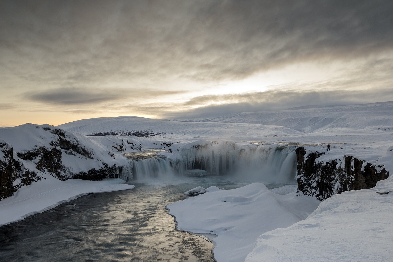 Canon EOS 5DS R sample photo. Goðafoss is an impressive waterfall in the north of iceland photography