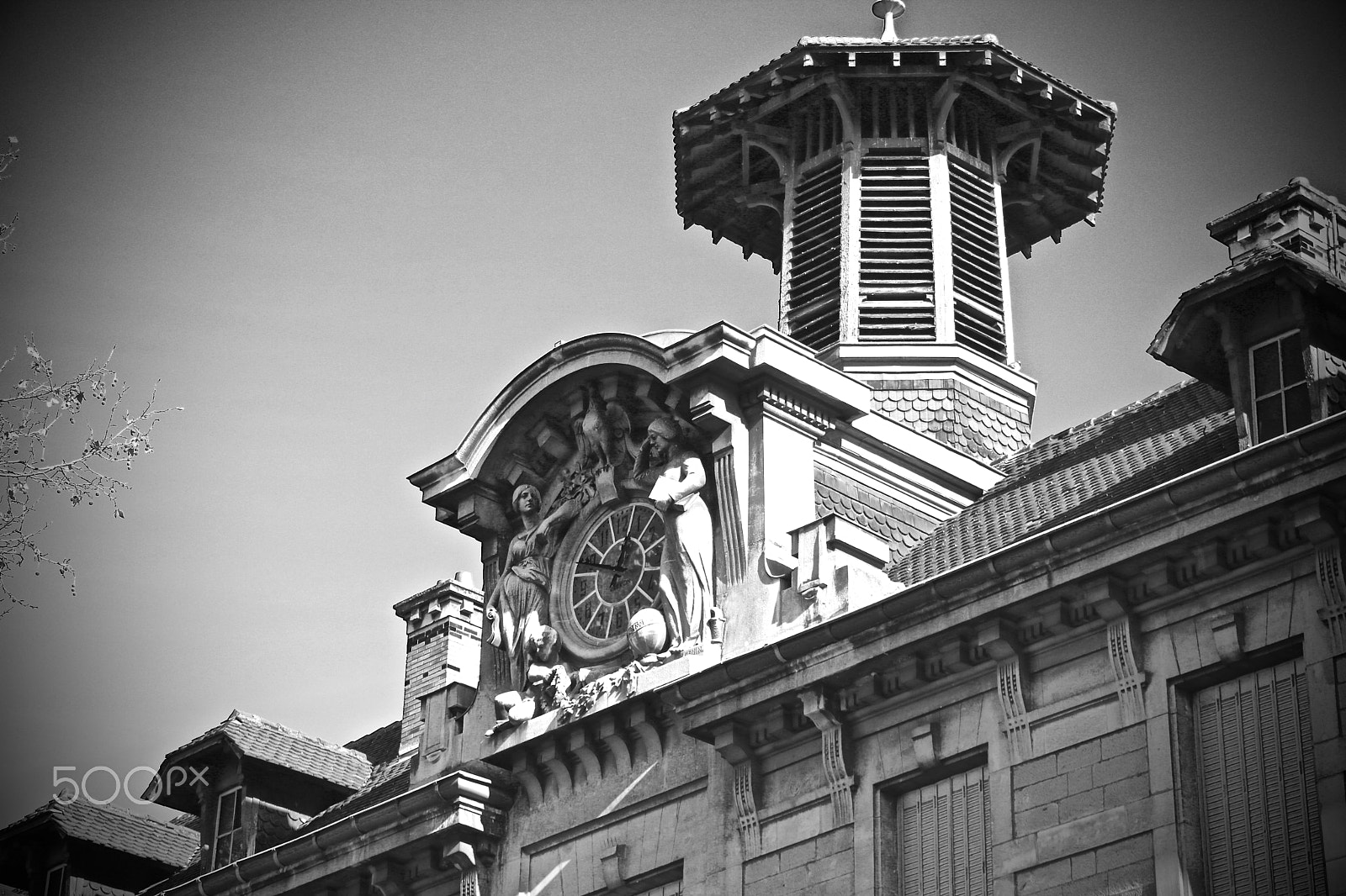 Canon EOS 760D (EOS Rebel T6s / EOS 8000D) sample photo. Lycée du parc à lyon, france photography