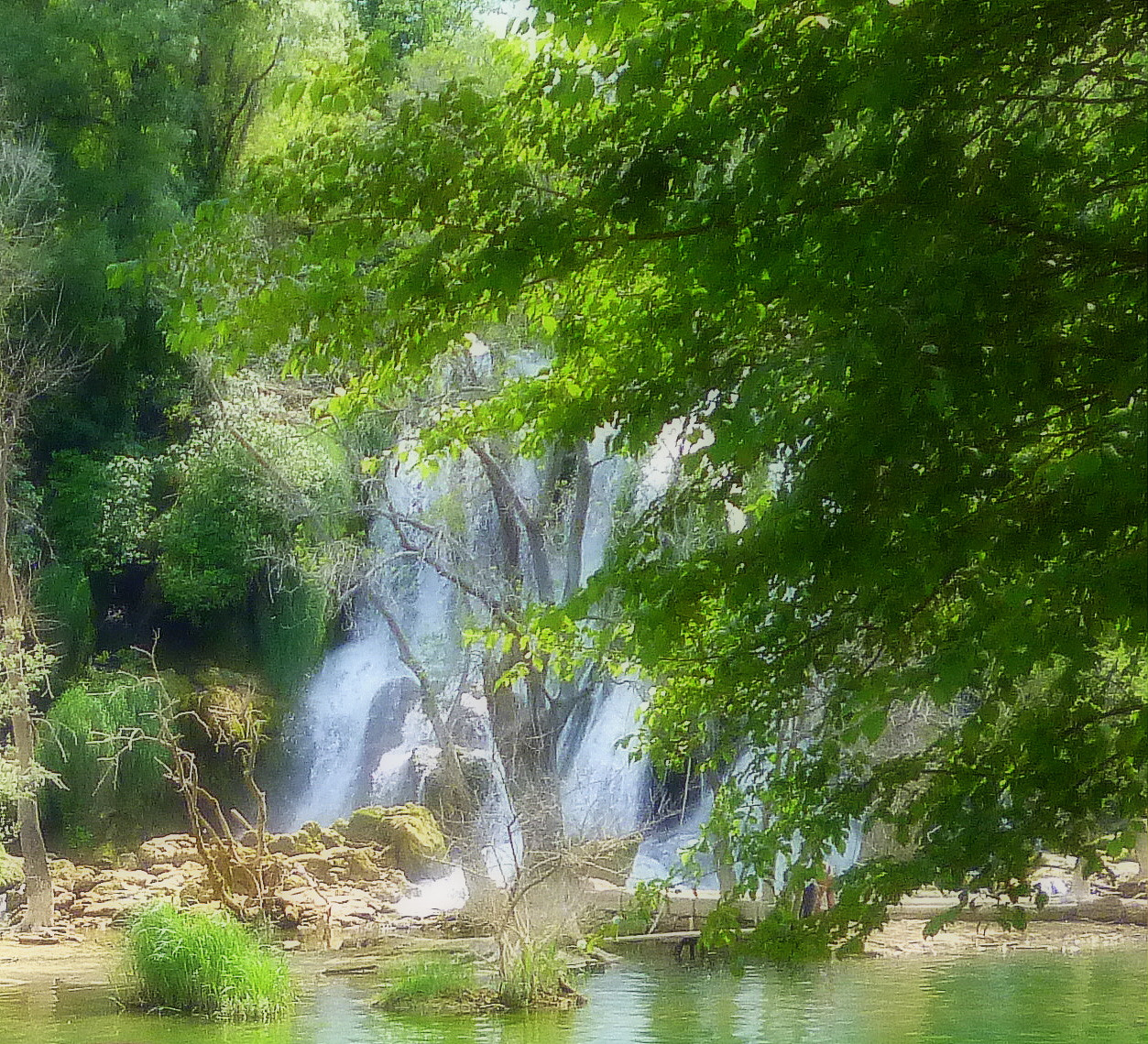 Panasonic DMC-FS16 sample photo. Waterfalls photography