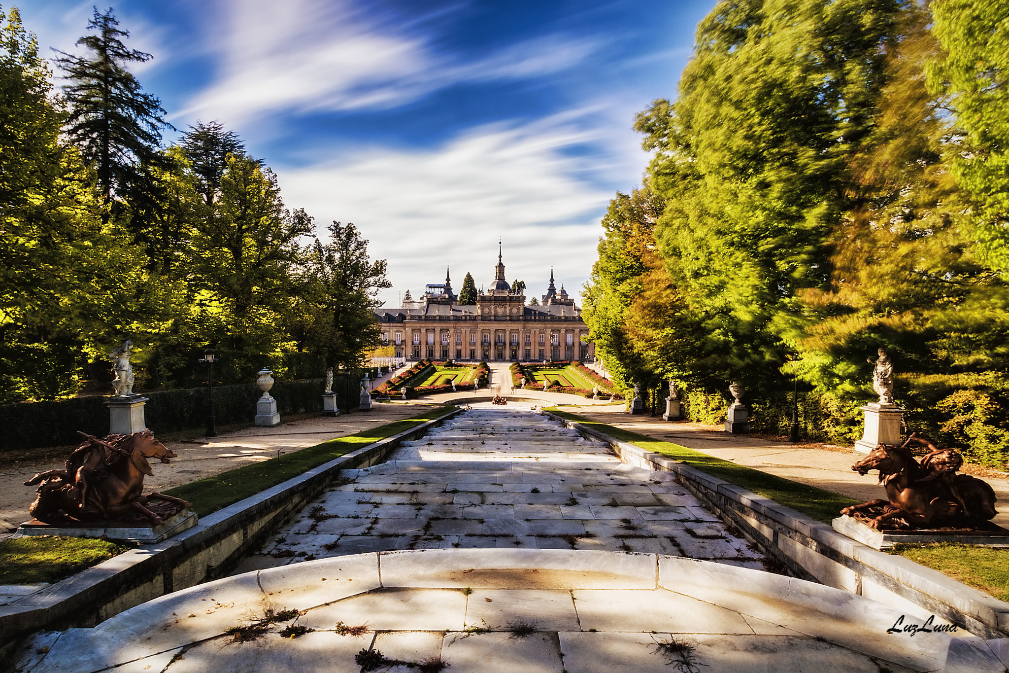 Sigma 10-20mm F3.5 EX DC HSM sample photo. Royal palace la granja photography