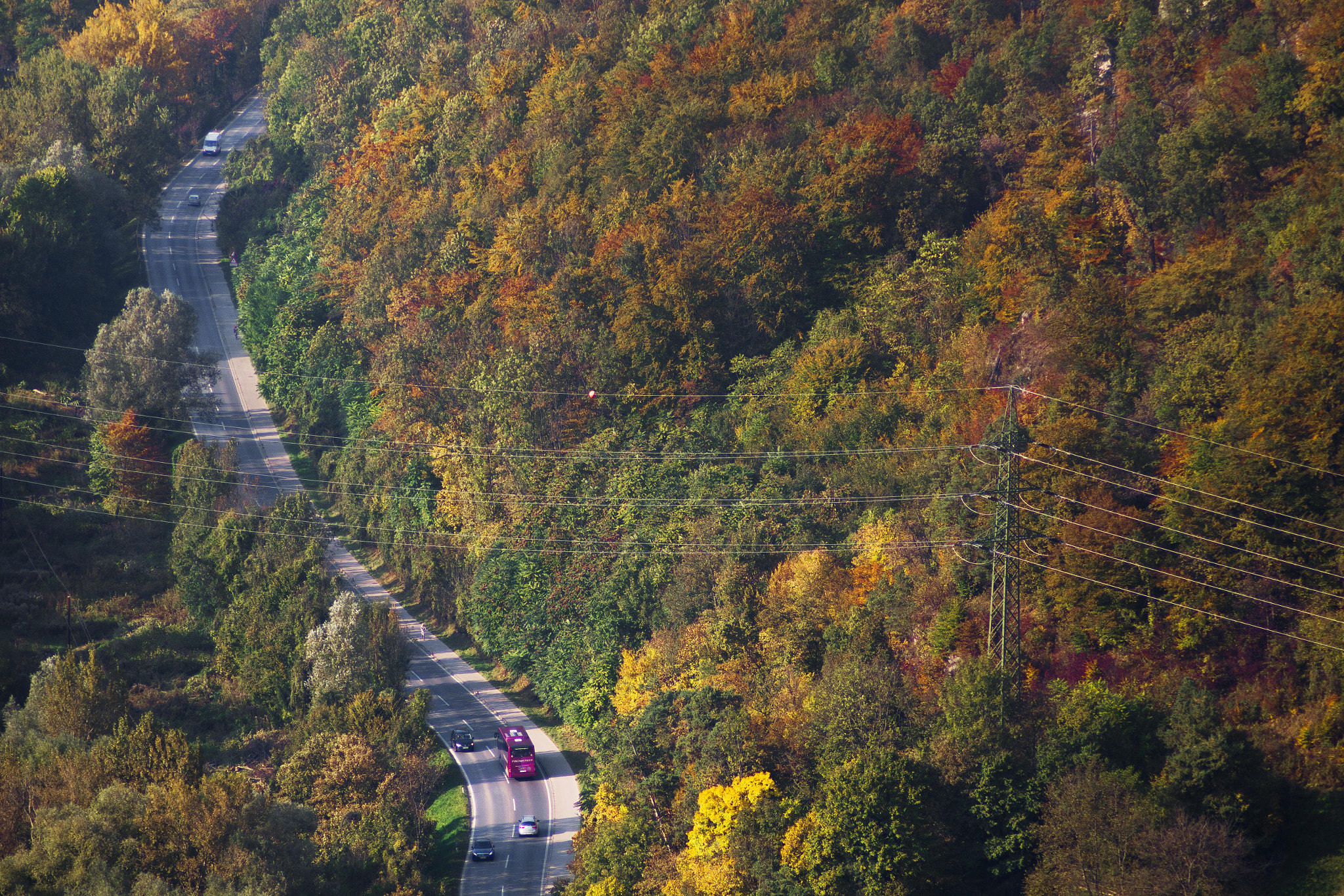 Canon EOS M sample photo. Autumn roads photography