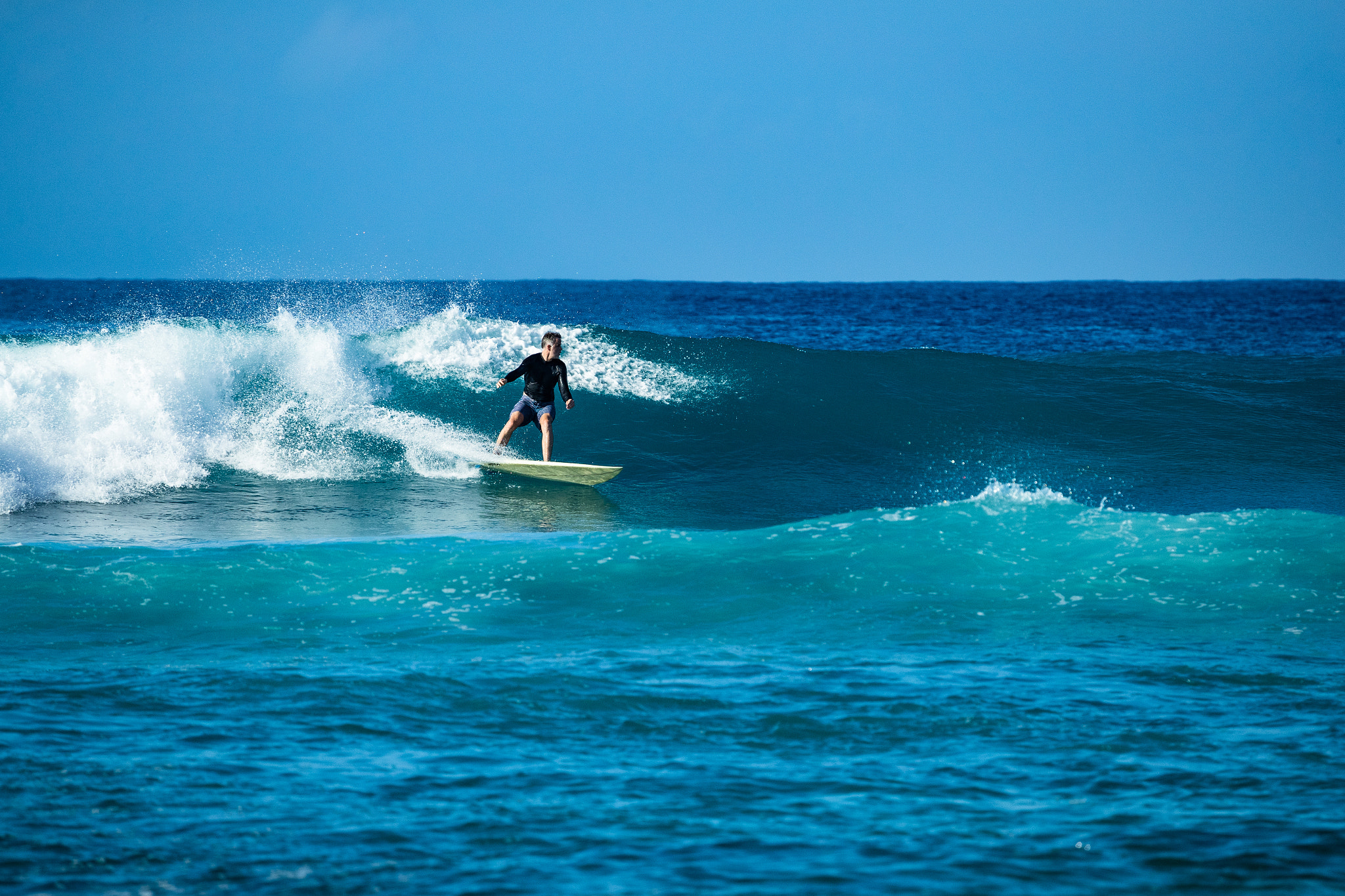 Canon EOS-1D X Mark II + Canon EF 100-400mm F4.5-5.6L IS USM sample photo. Surfing in cayman photography