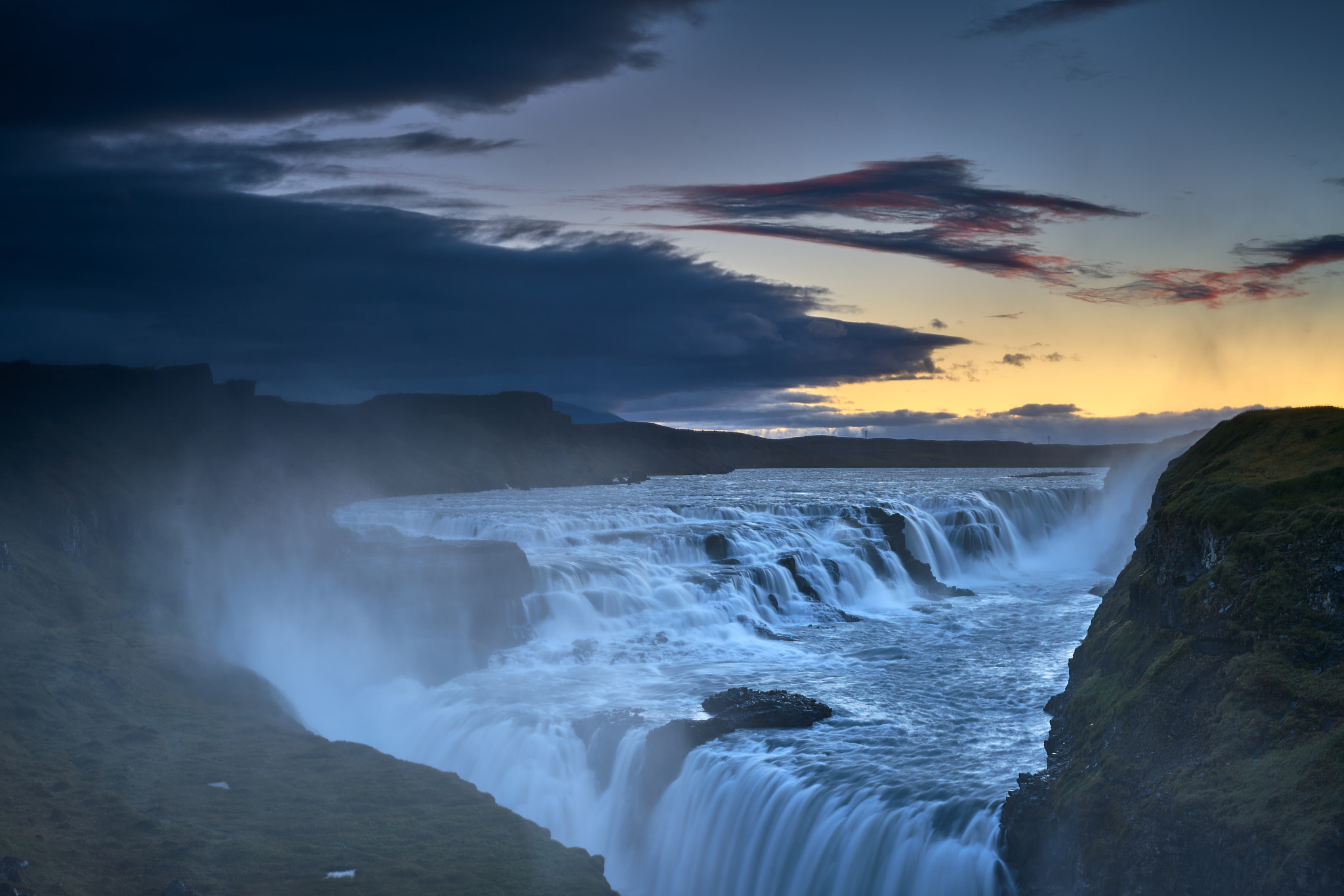 Minolta AF 50mm F1.4 [New] sample photo. Gullfoss photography