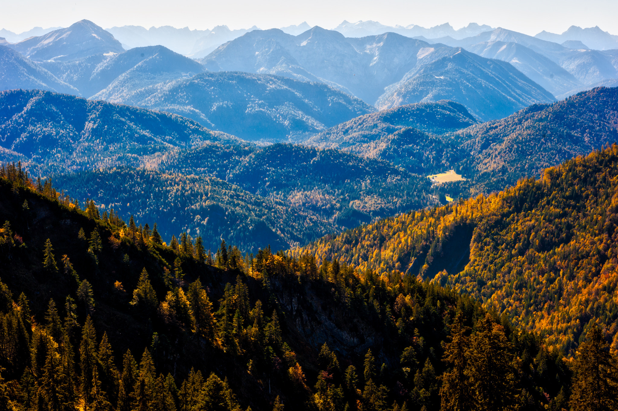 Nikon D3 + Nikon AF Nikkor 50mm F1.8D sample photo. Panorama view: alps photography