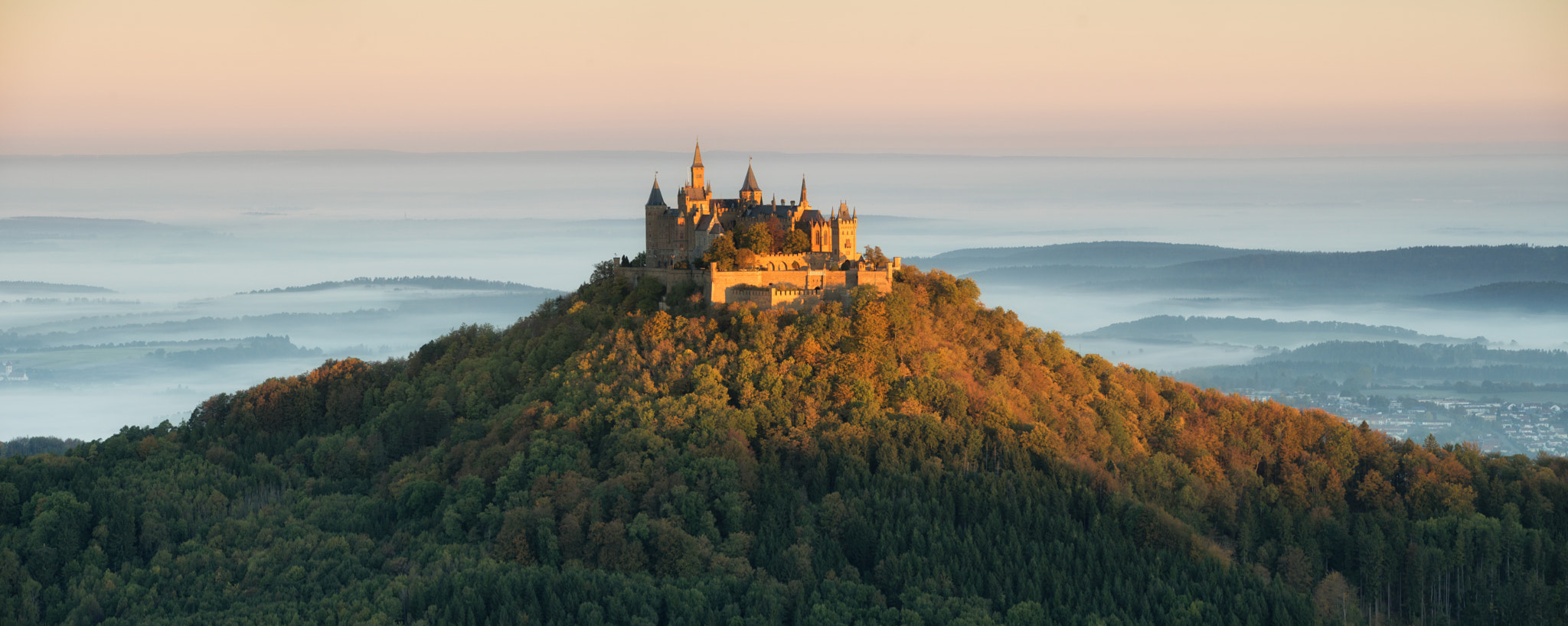 Sony a7R + Canon EF 70-200mm F4L USM sample photo. Hohenzollern castle photography