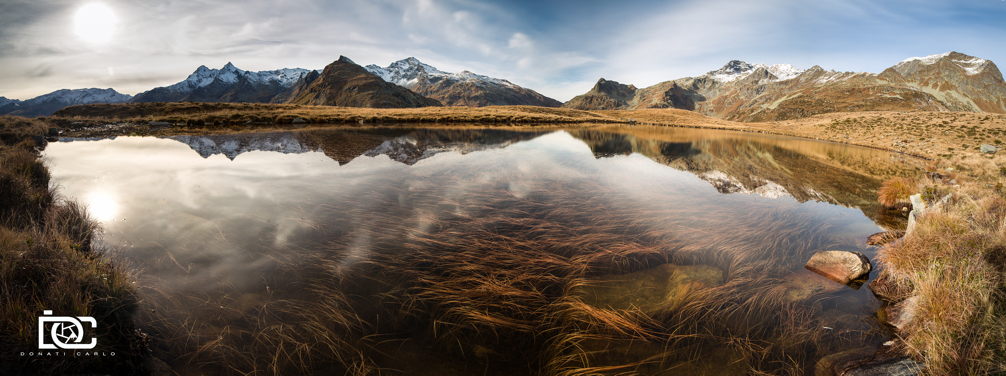 Canon EF 16-35mm F4L IS USM sample photo. Andossi mirror | lago degli andossi photography