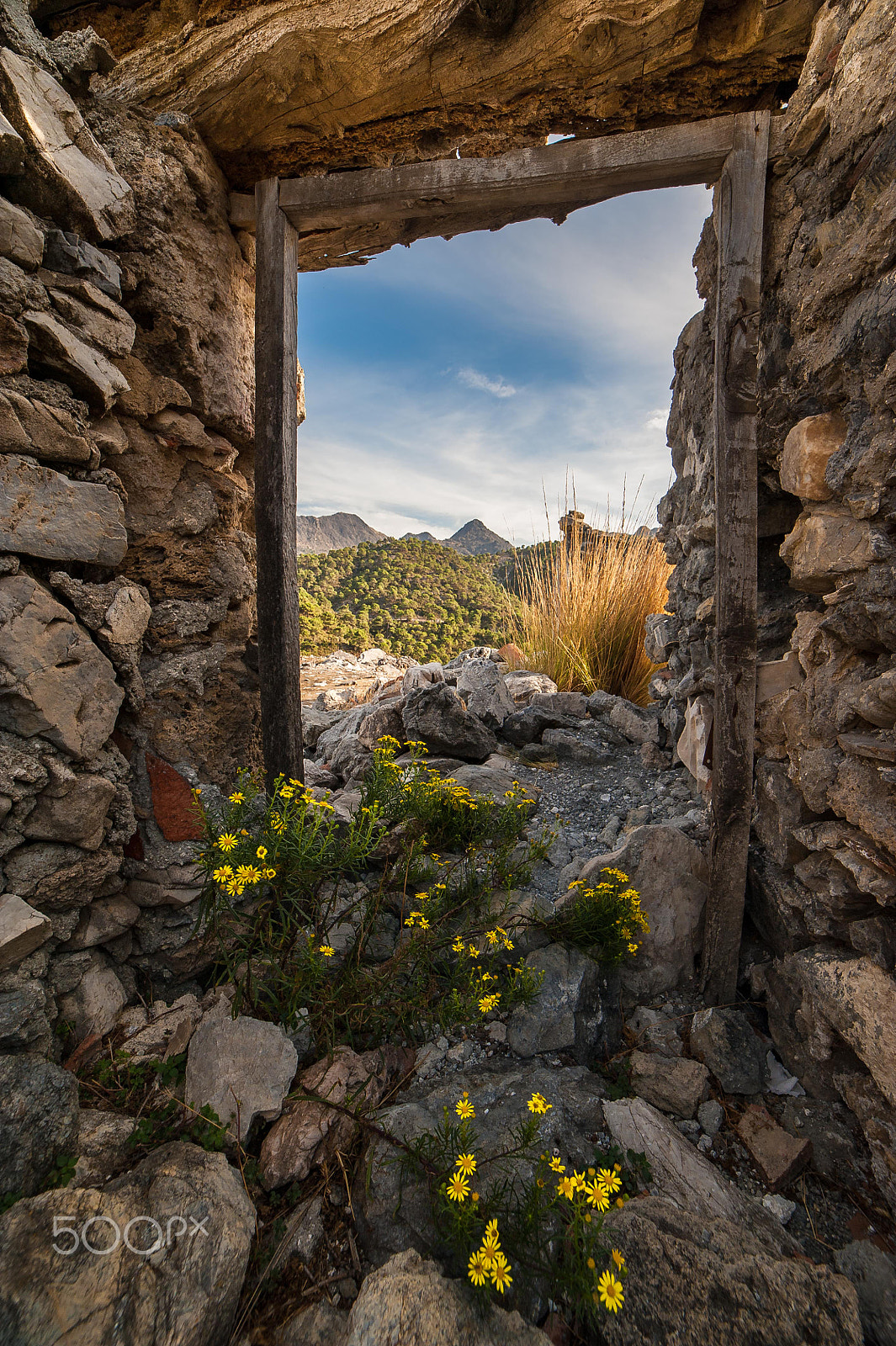 Samyang 14mm F2.8 ED AS IF UMC sample photo. Door to "almijara" photography