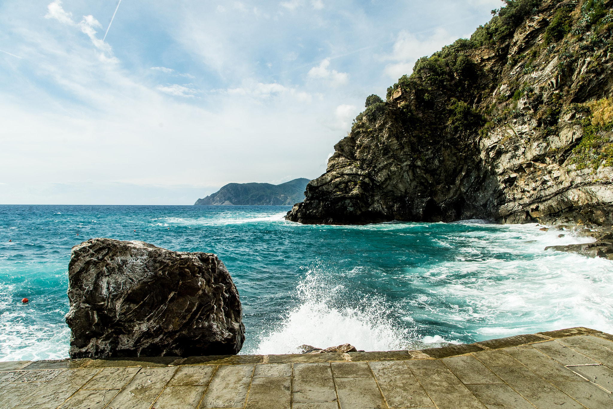 24-105mm F4 G SSM OSS sample photo. Italian sea photography