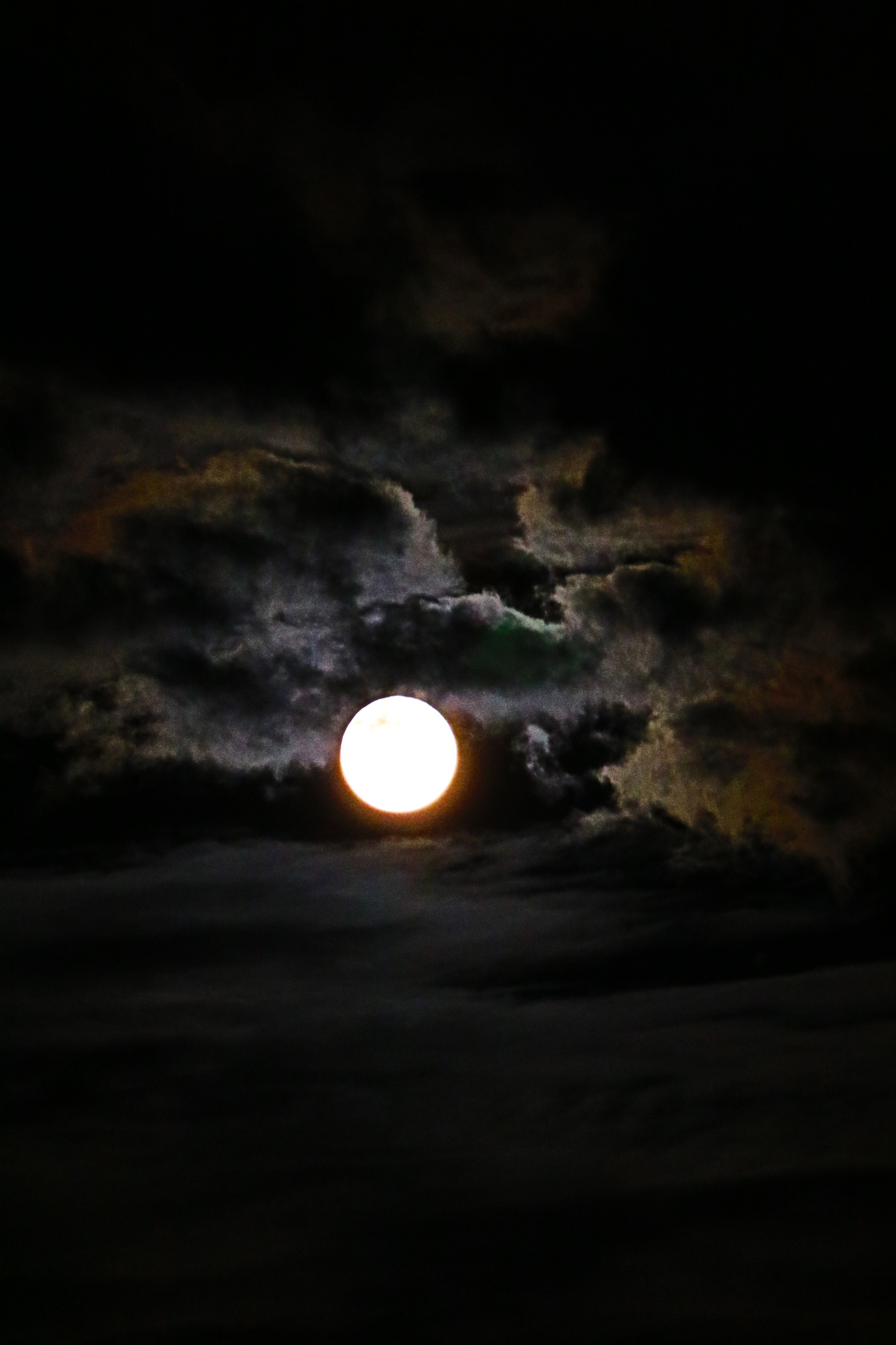 Canon EOS M3 sample photo. Full moon in the clouds 9 photography